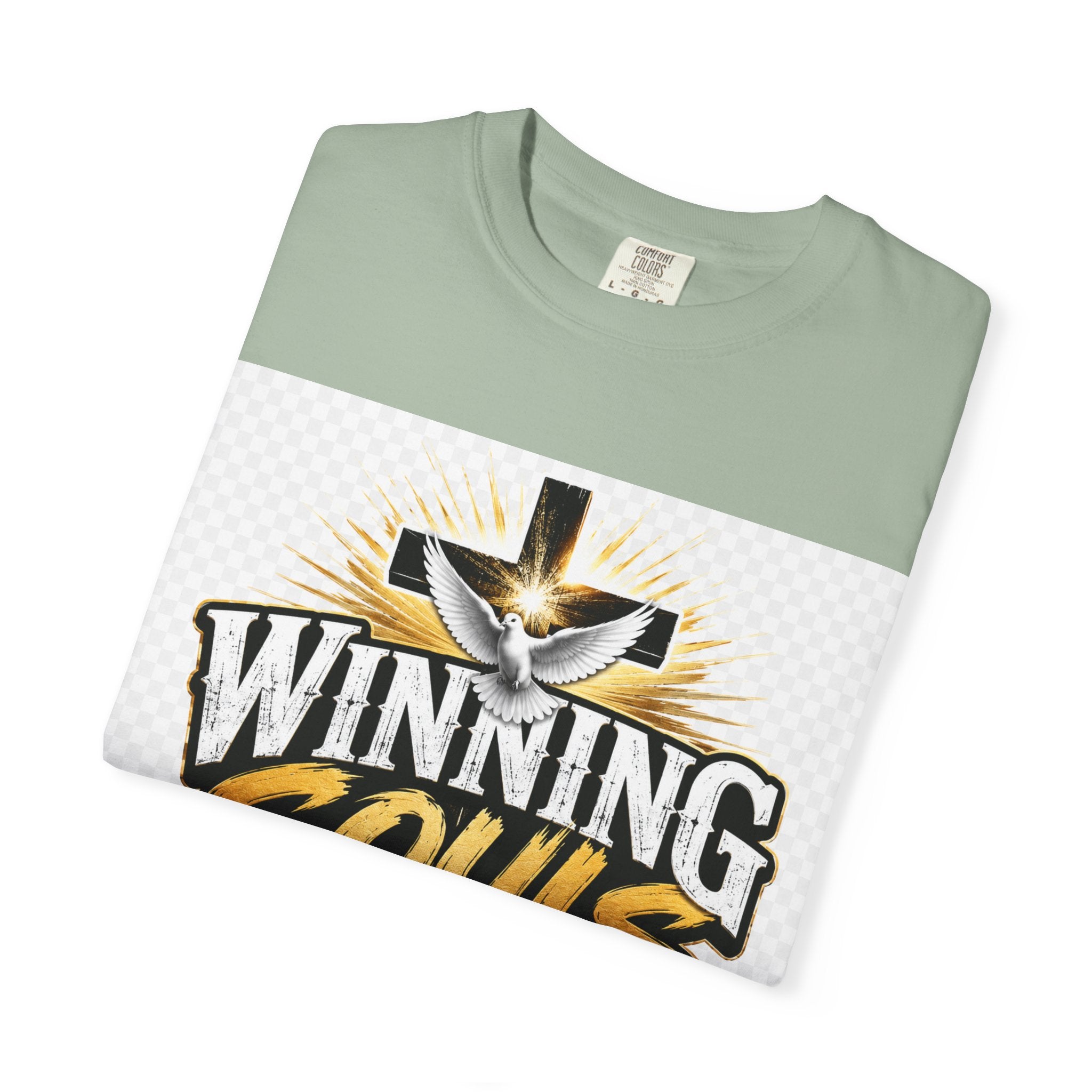 Winning Souls for Jesus T-Shirt — Christian Faith Ministry Graphic Tee