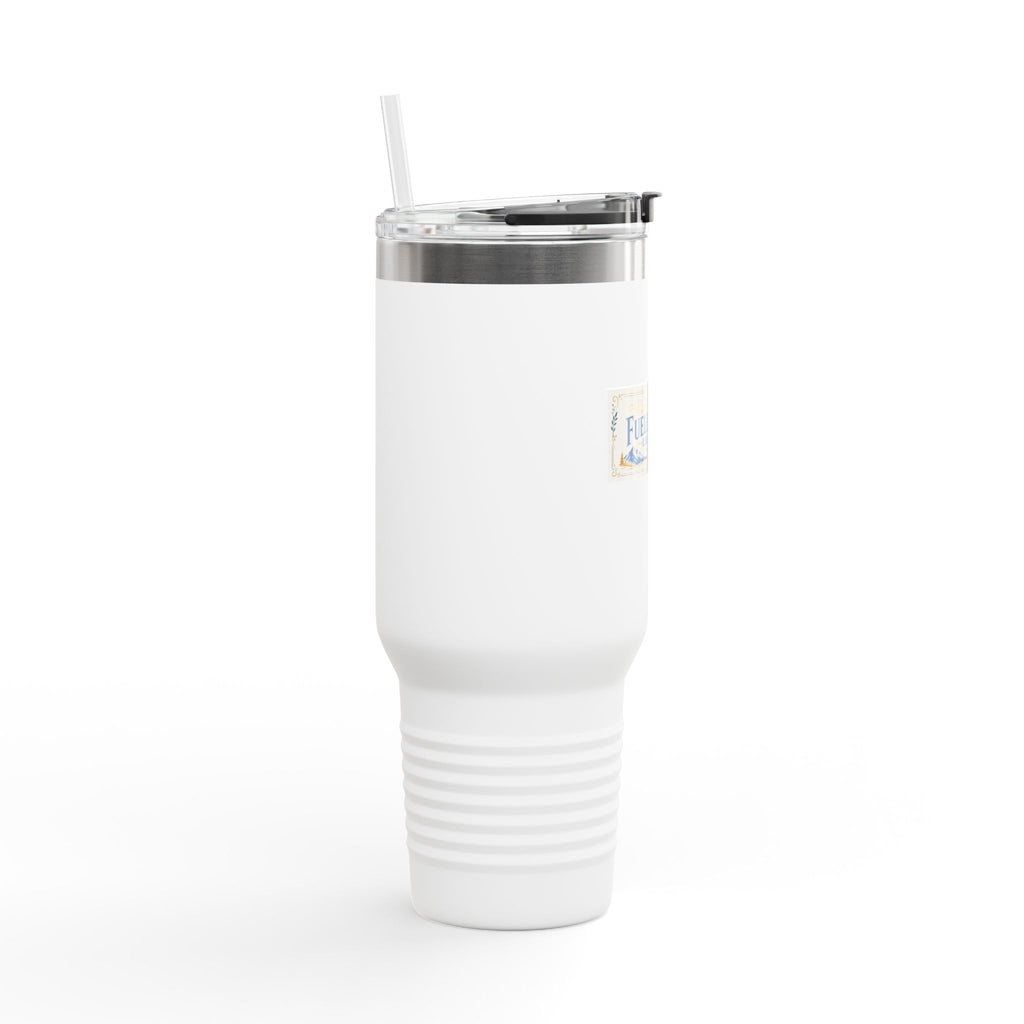 40oz Insulated Travel Mug — “Fueled by Faith, Led by Grace”
