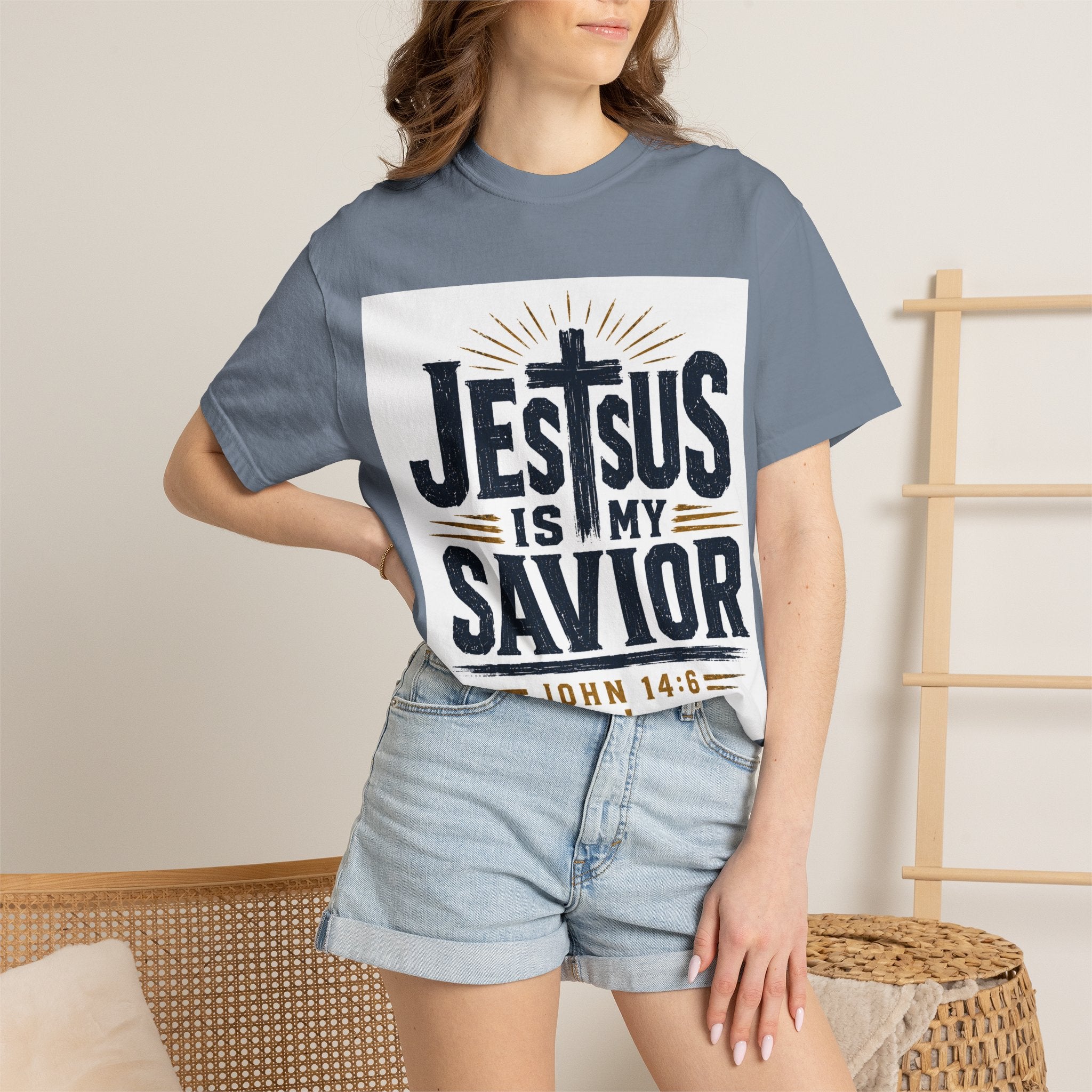 Jesus Is My Savior T-Shirt — John 14:6 Christian Faith Tee