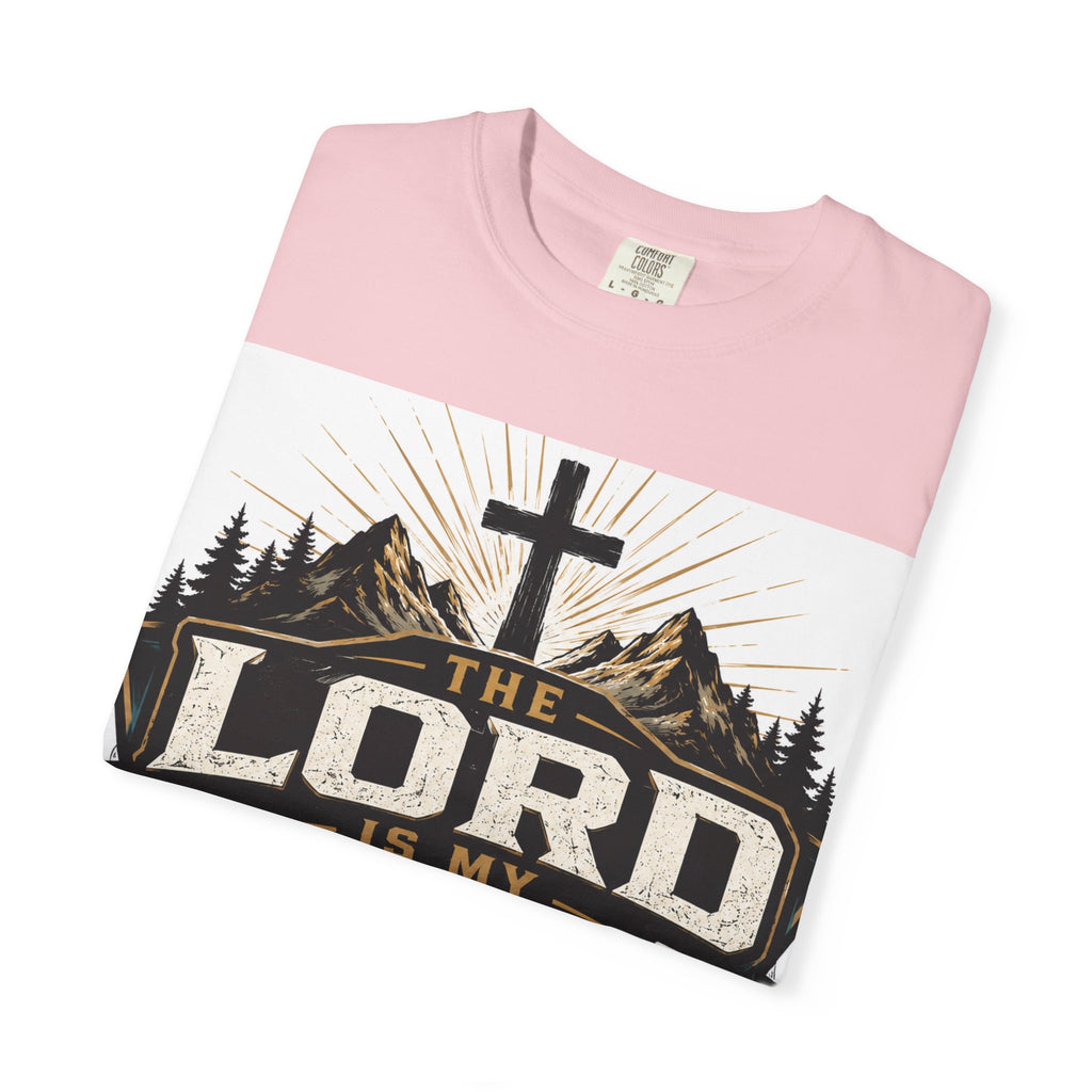 Christian T-Shirt — "The Lord Is My Light" Faith Graphic Tee