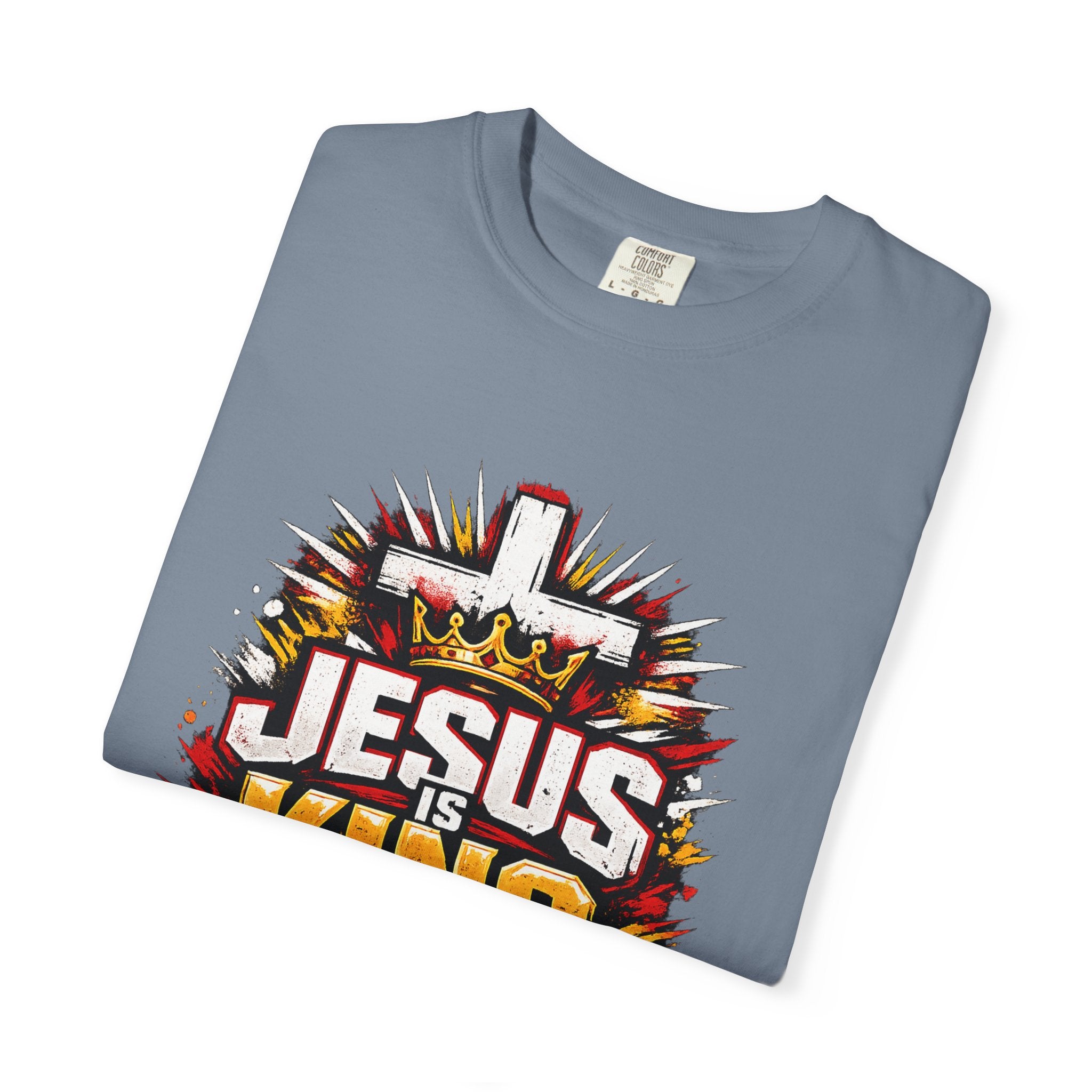 Jesus Is King T-Shirt — The Gospel Changes Everything Christian Tee