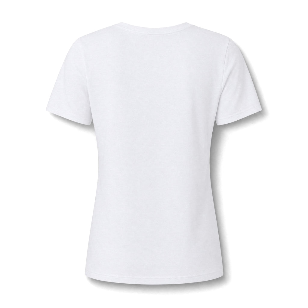 Christian V-Neck Tee — "I Am Winning Souls for Jesus" Floral Design