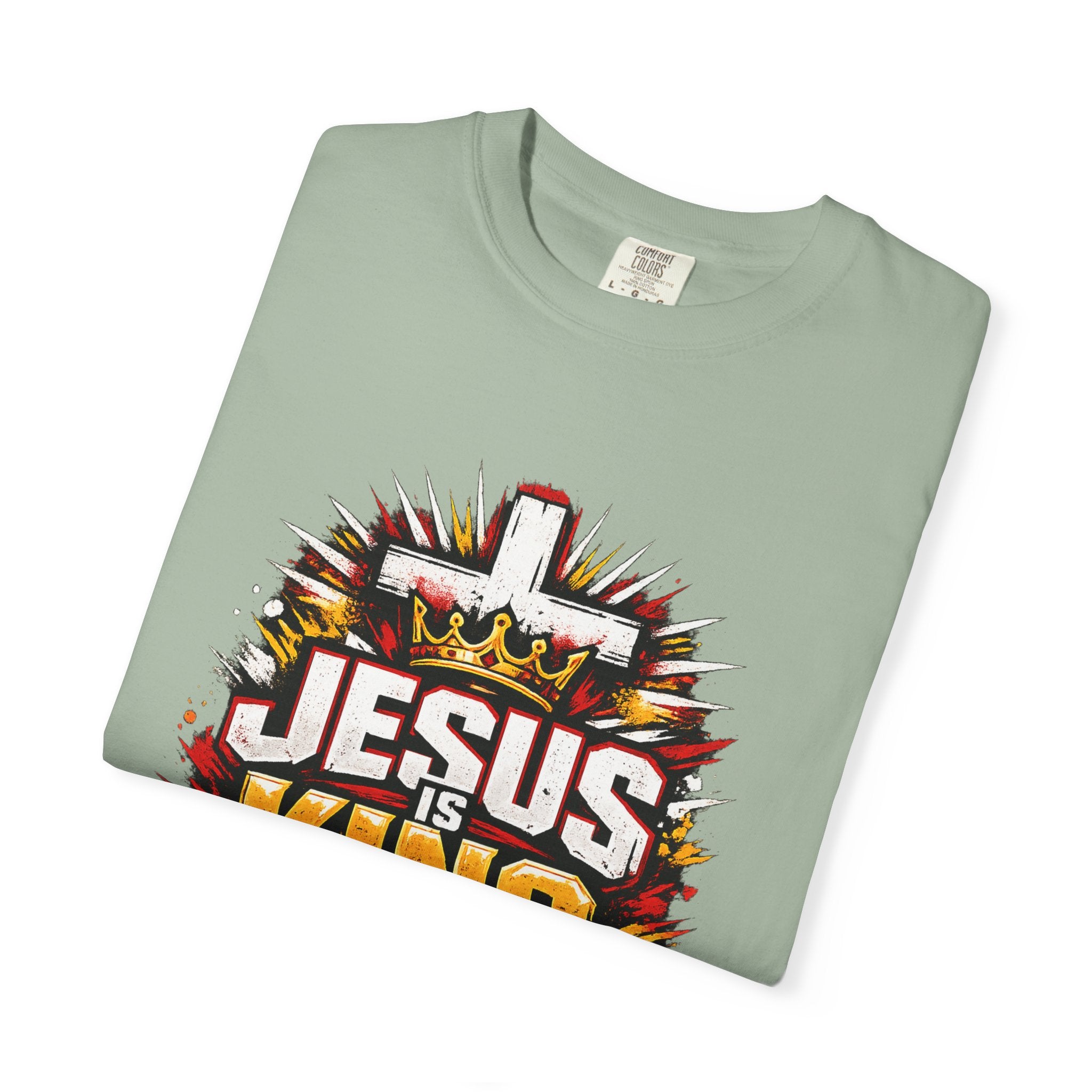 Jesus Is King T-Shirt — The Gospel Changes Everything Christian Tee