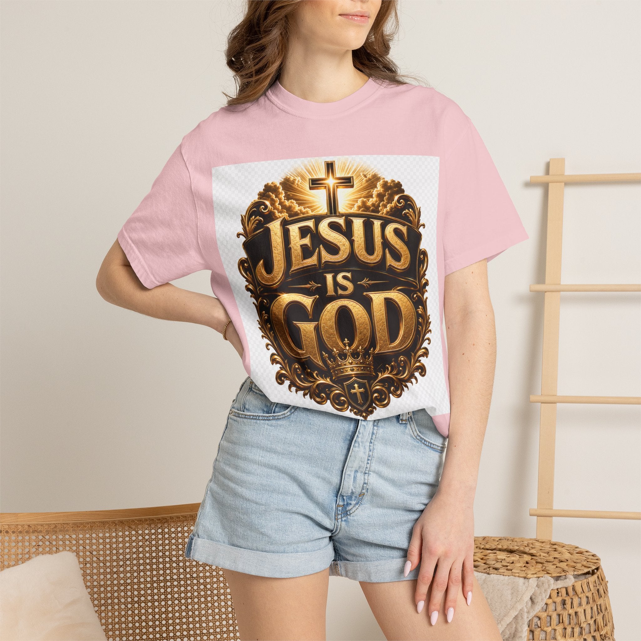 Jesus Is God T-Shirt — Bold Christian Faith Graphic Tee