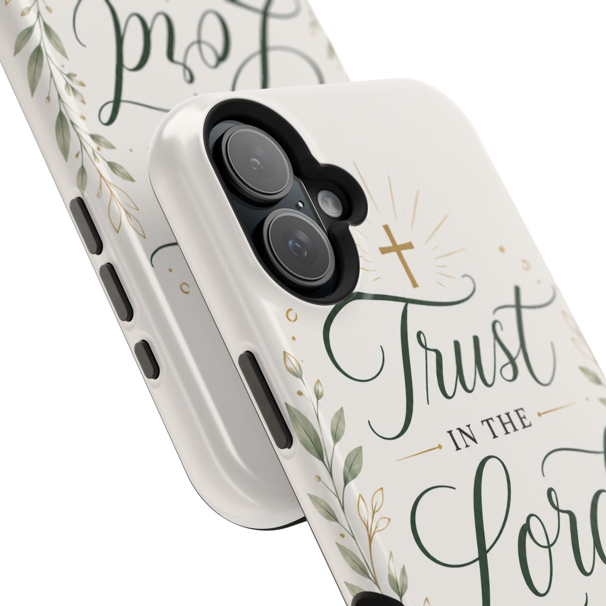 Phone Case — "Trust in the Lord with All Your Heart" Christian Magnetic Impact-Resistant Case