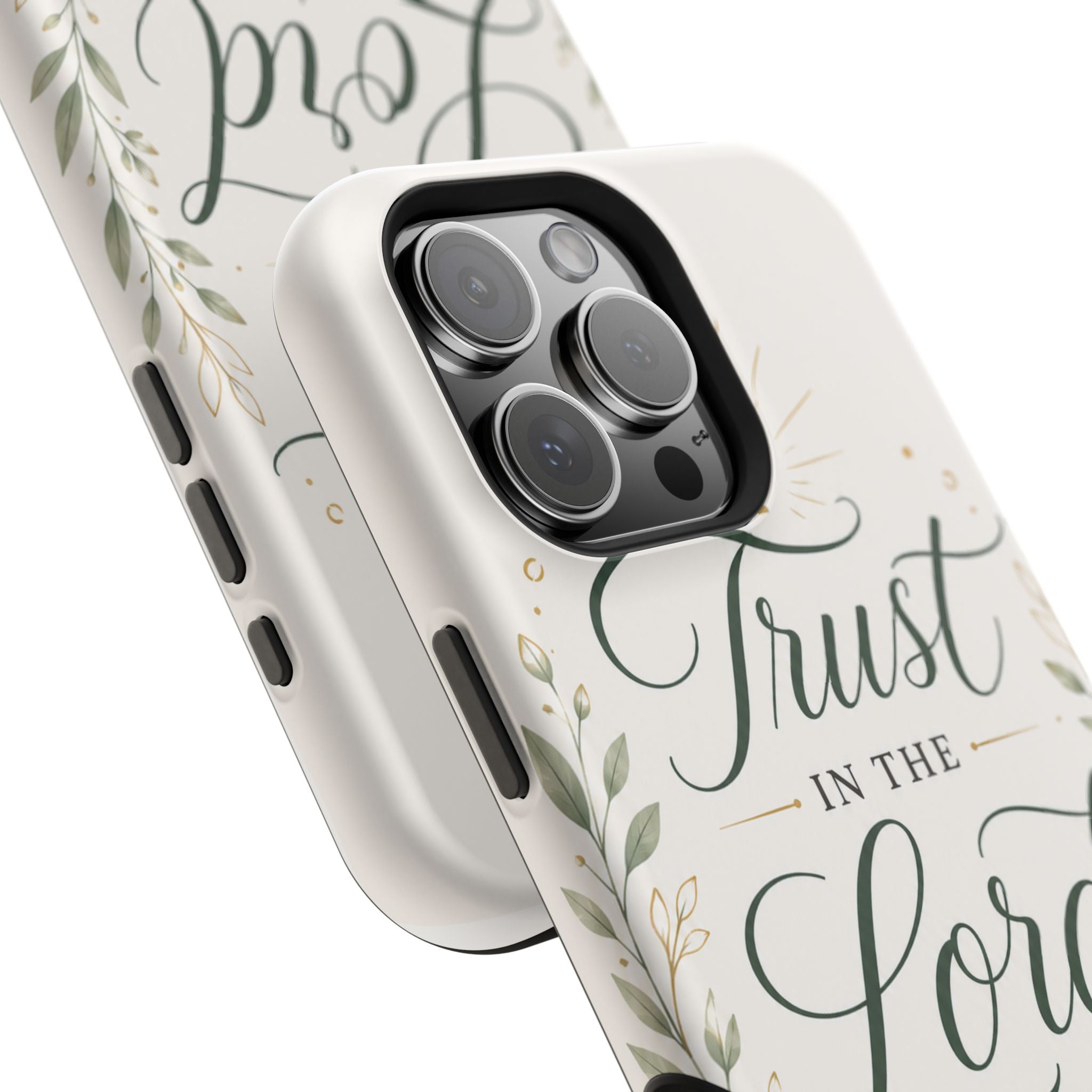 Phone Case — "Trust in the Lord with All Your Heart" Christian Magnetic Impact-Resistant Case