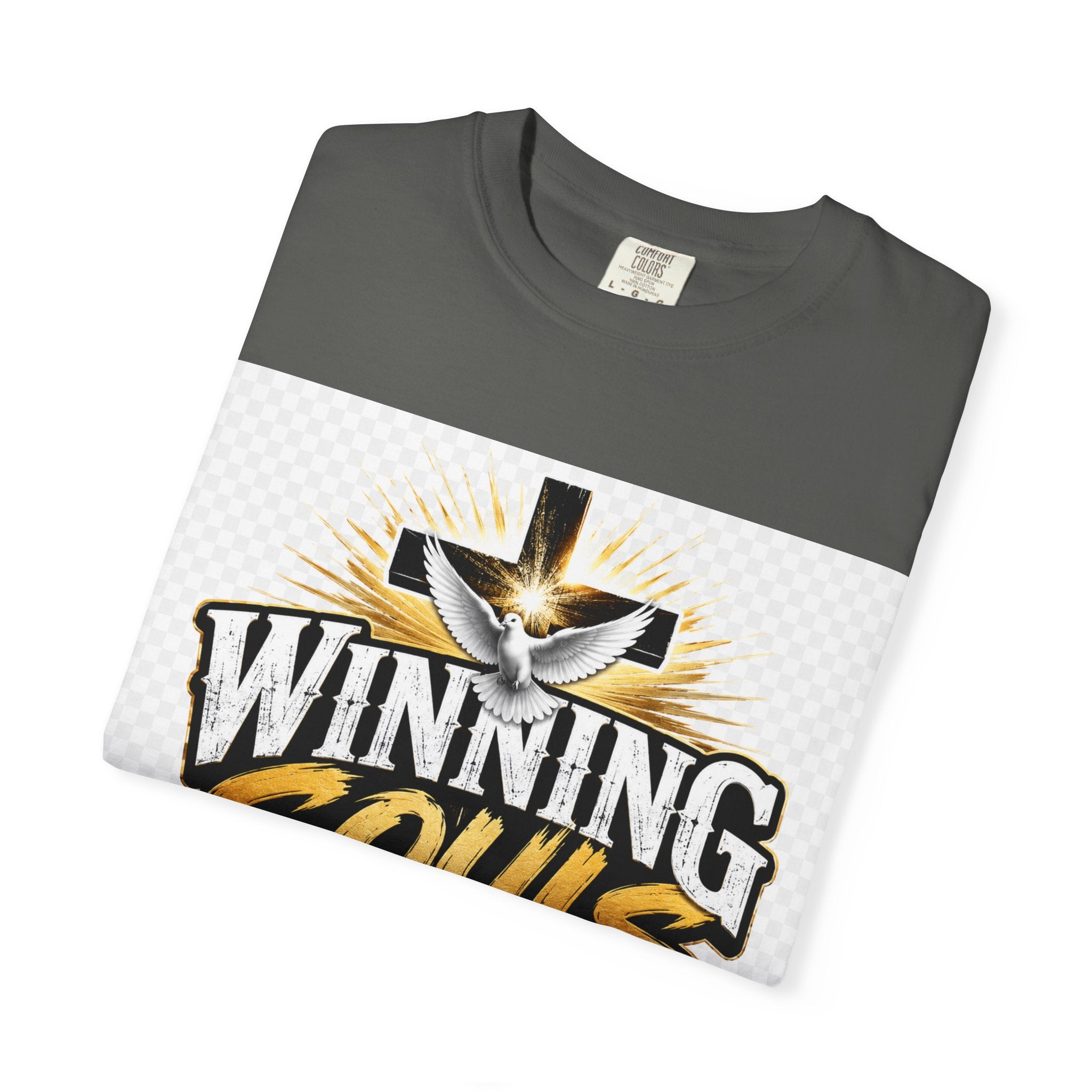 Winning Souls for Jesus T-Shirt — Christian Faith Ministry Graphic Tee