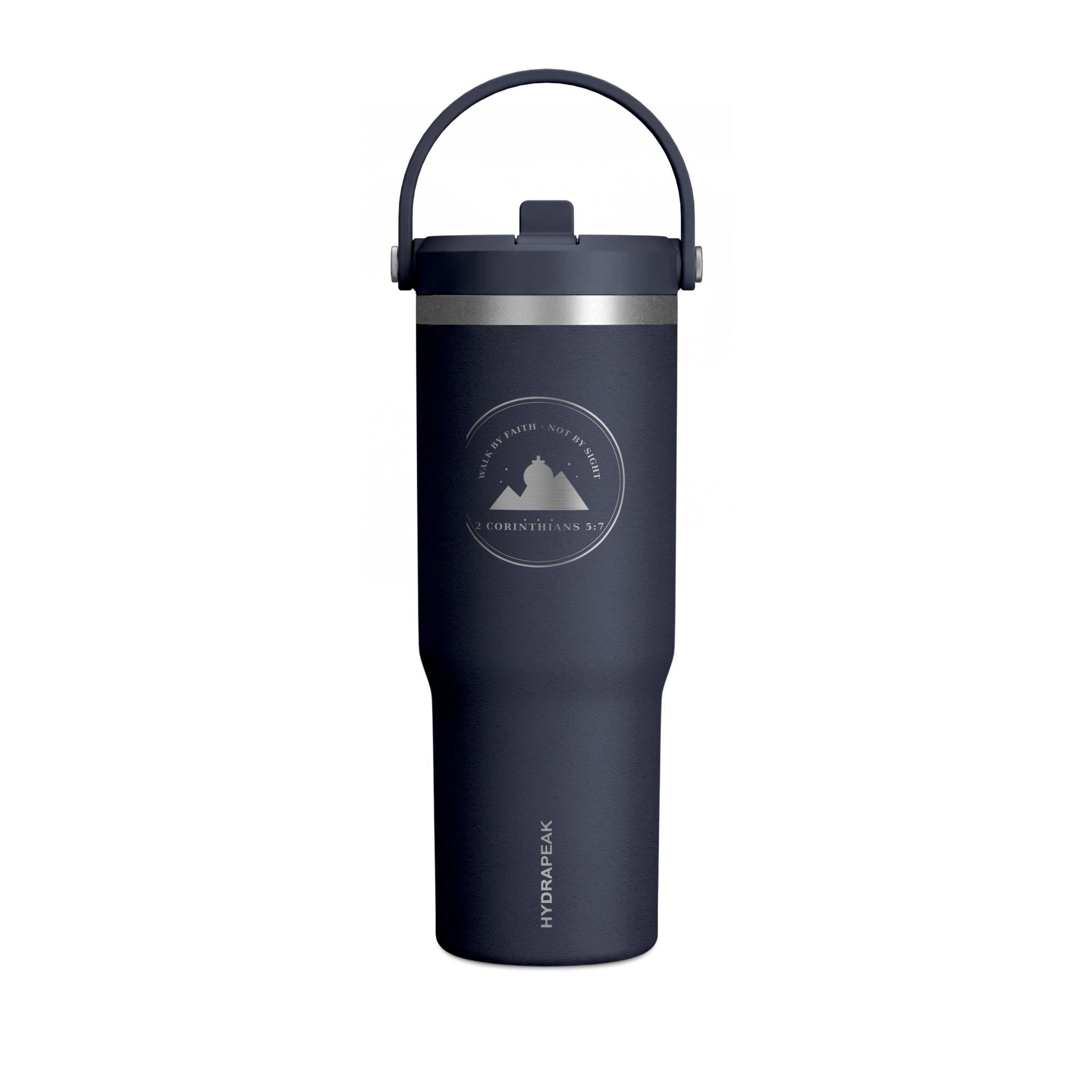 Nomad 32oz Insulated Tumbler – Mountain Adventure Logo, Travel Water Bottle