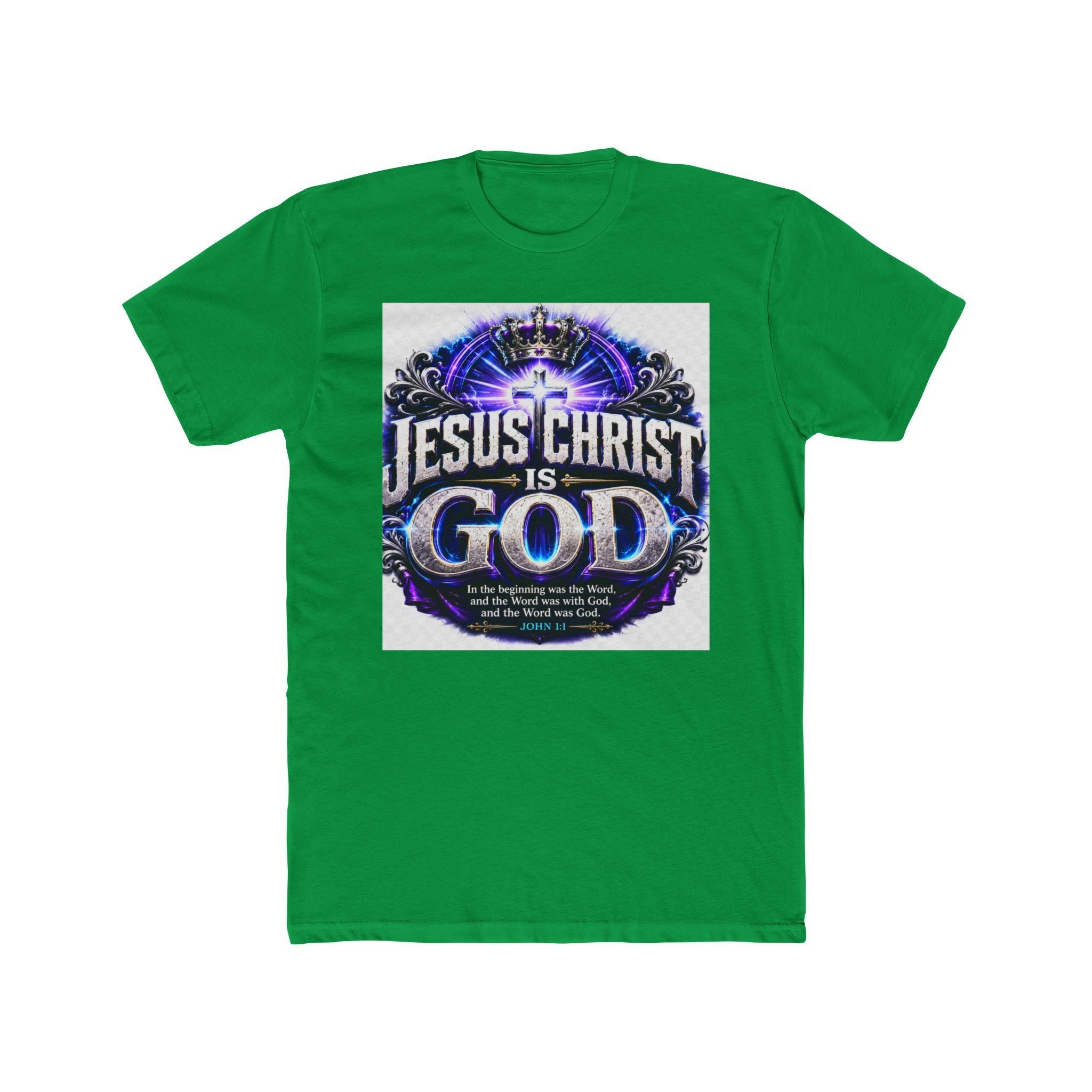 Jesus Christ Is God T-Shirt — Christian Faith Graphic Tee