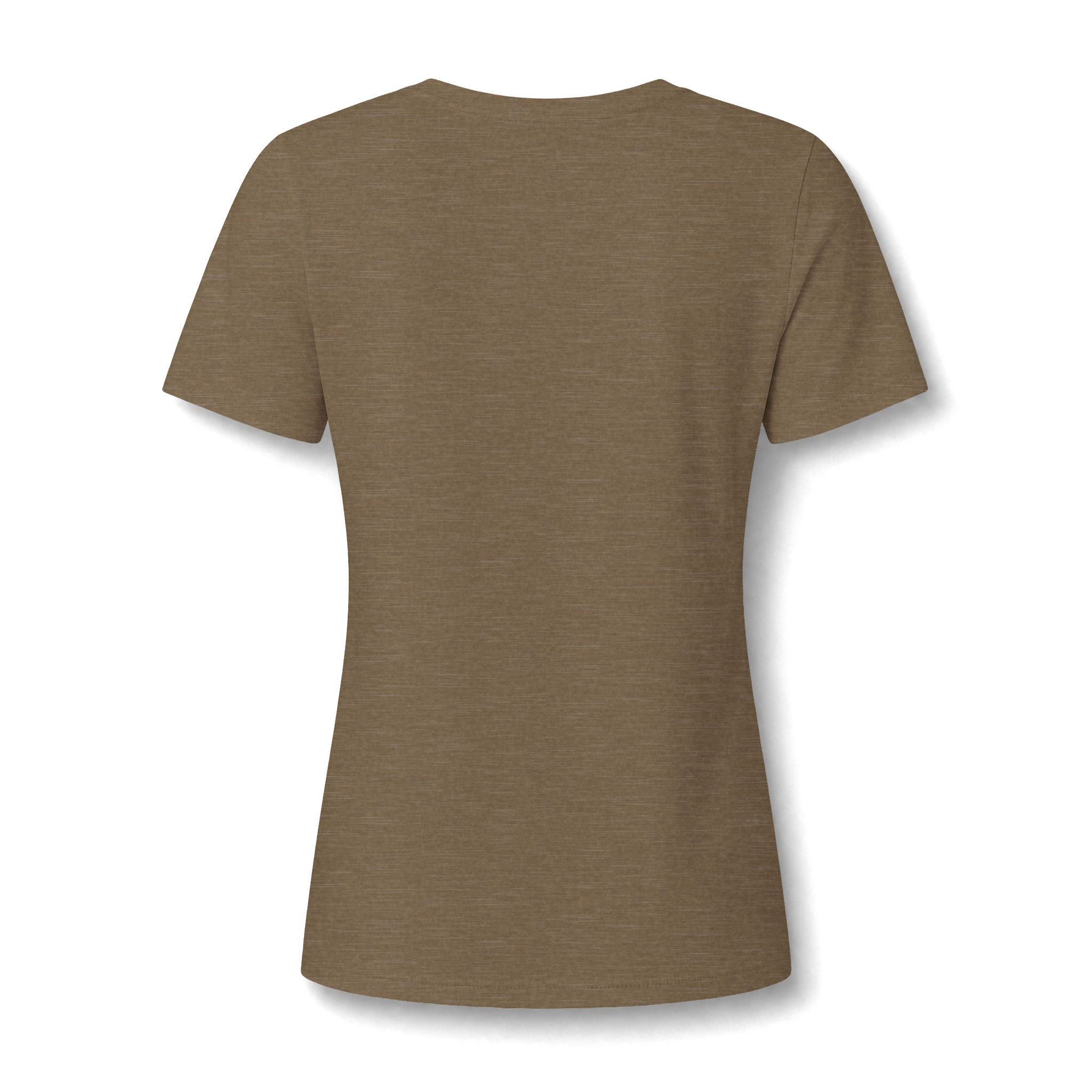 Christian V-Neck Tee — "I Am Winning Souls for Jesus" Floral Design