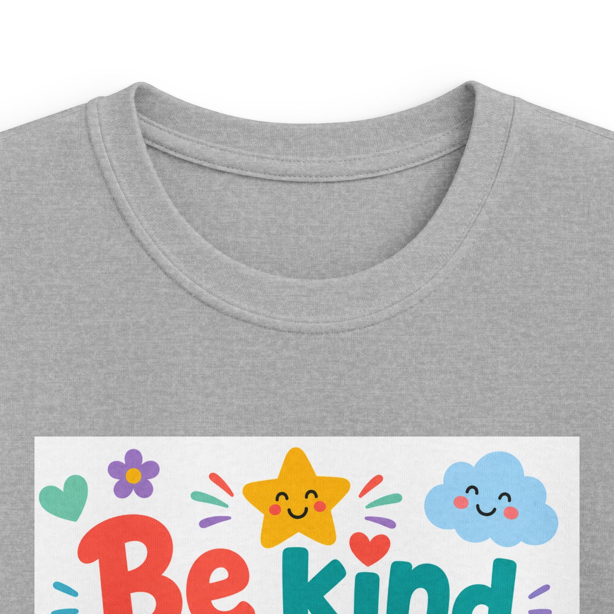 Kids Tee — “Be Kind to One Another” Ephesians 4:32 Christian Rainbow Shirt