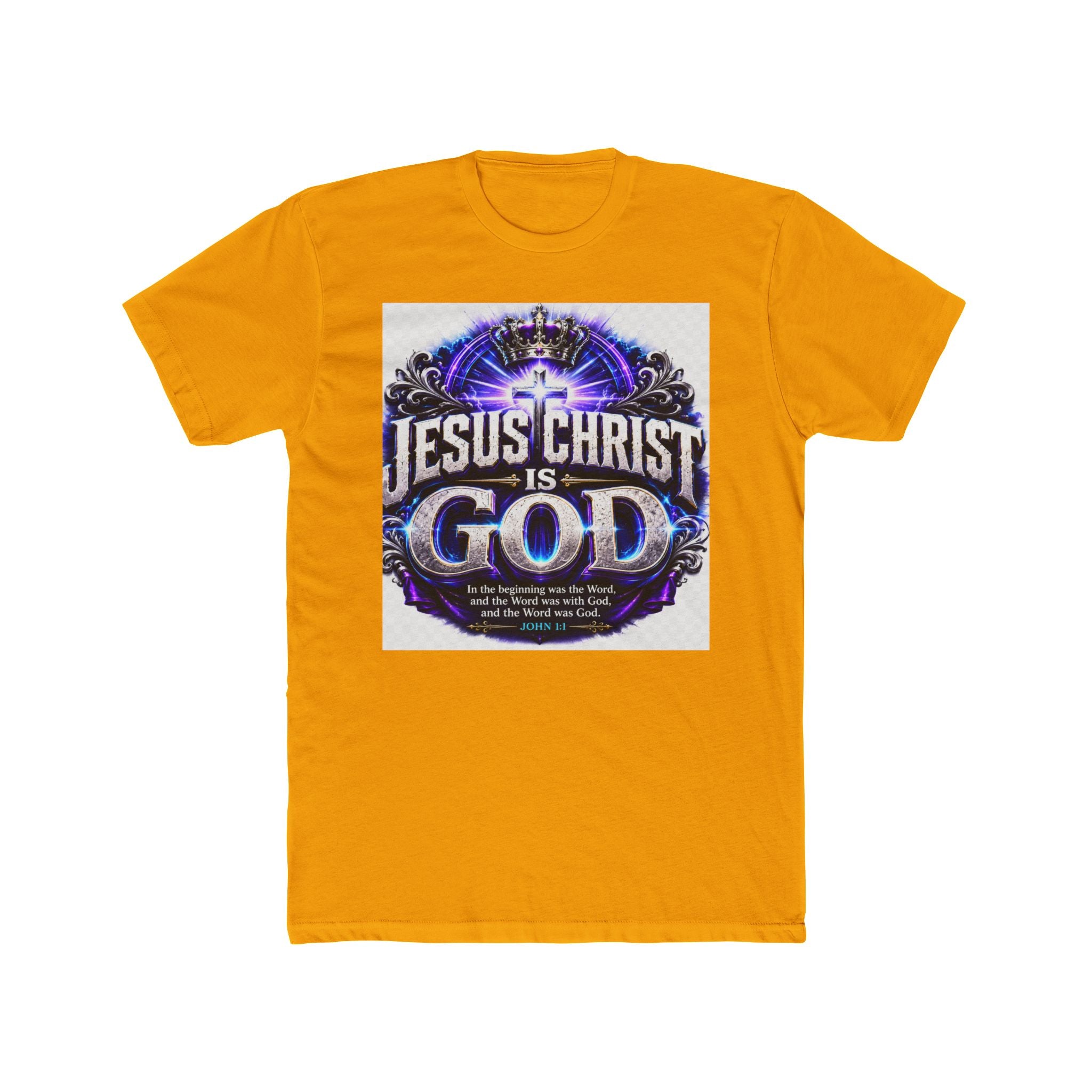 Jesus Christ Is God T-Shirt — Christian Faith Graphic Tee
