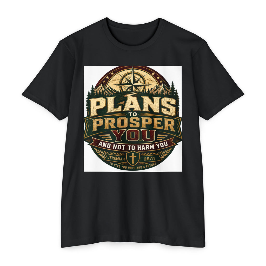 T-Shirt — "Plans to Prosper You" Inspirational Christian Tee