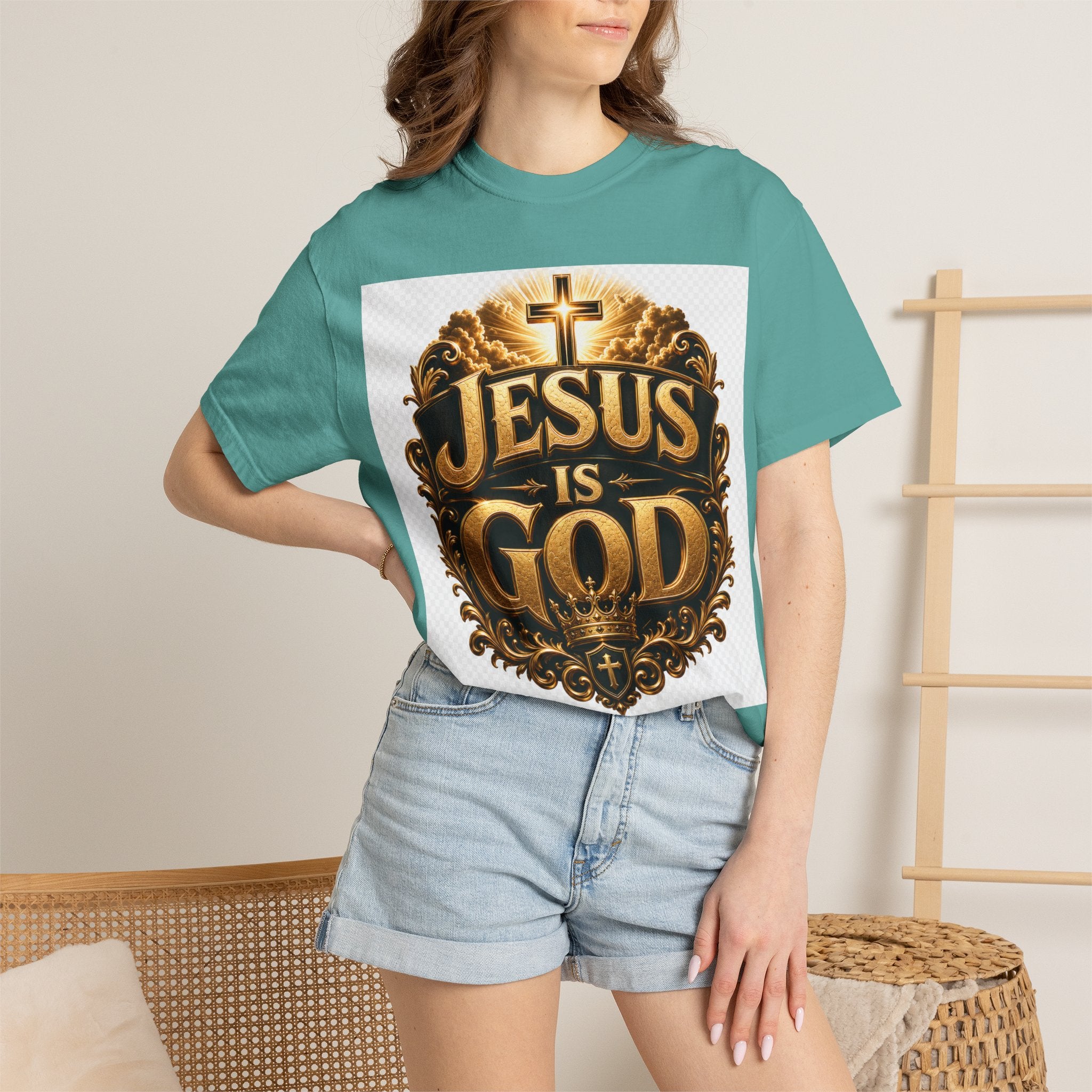 Jesus Is God T-Shirt — Bold Christian Faith Graphic Tee