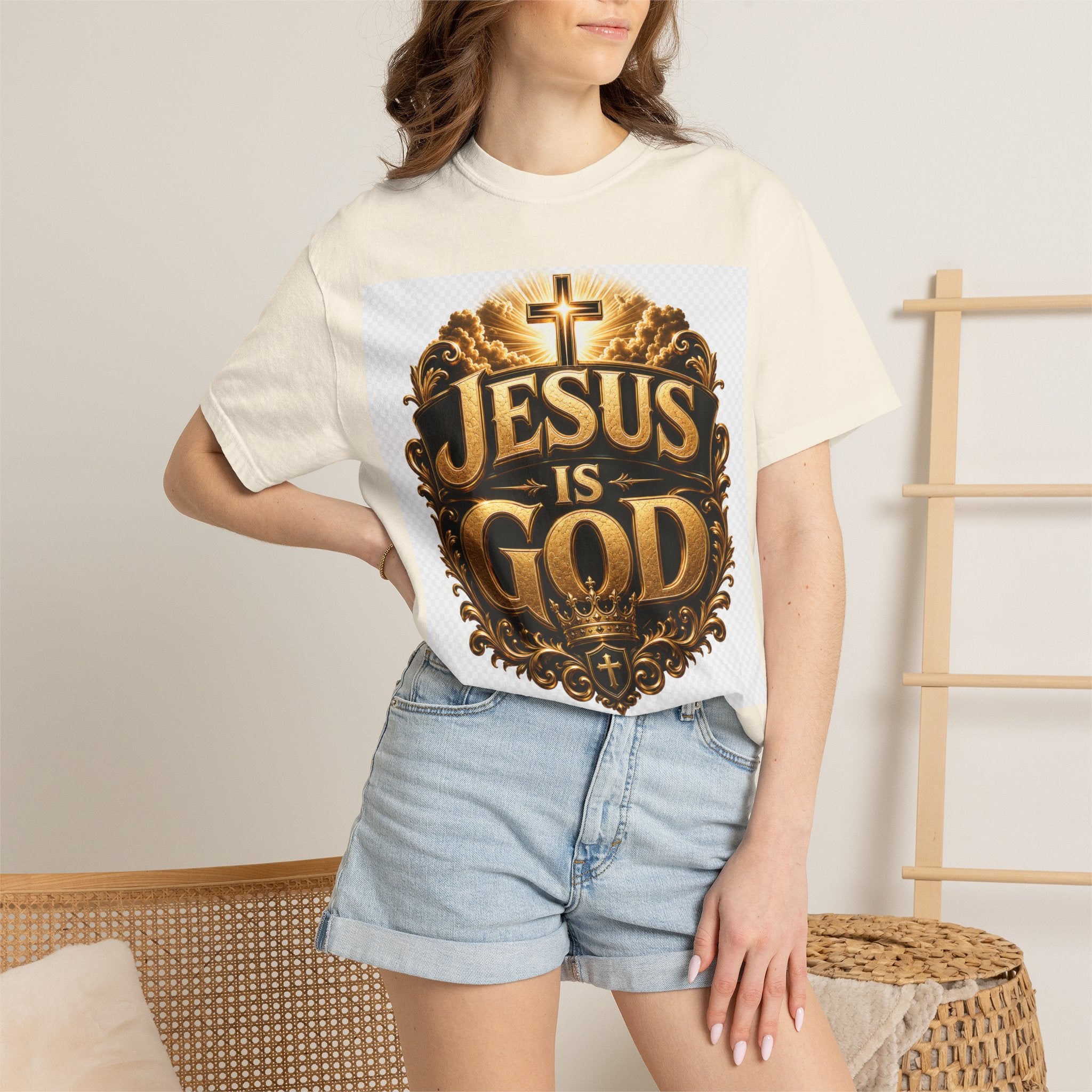 Jesus Is God T-Shirt — Bold Christian Faith Graphic Tee