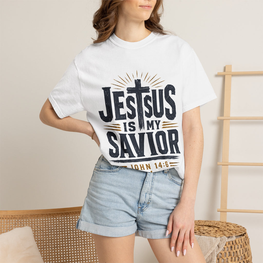 Jesus Is My Savior T-Shirt — John 14:6 Christian Faith Tee