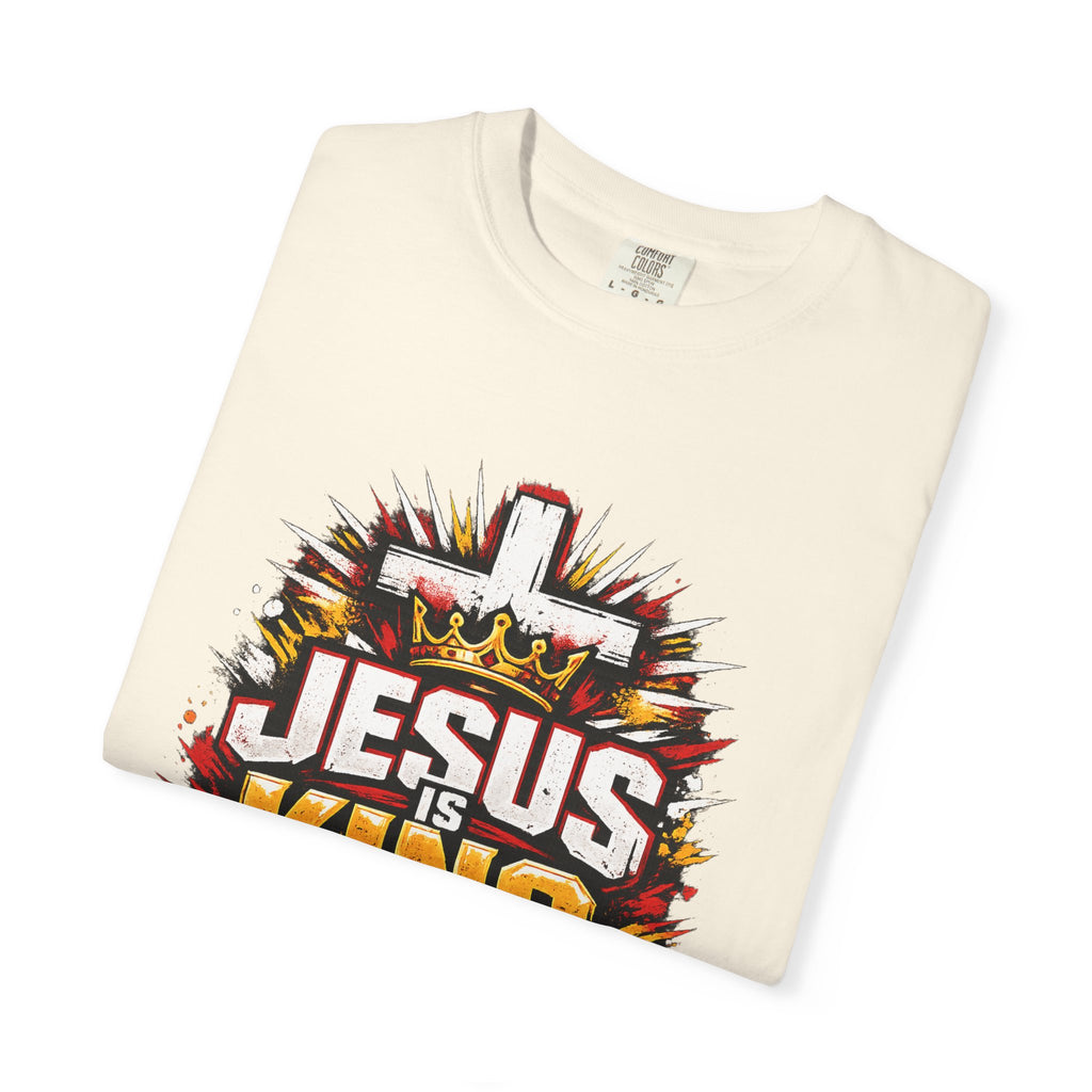 Jesus Is King T-Shirt — The Gospel Changes Everything Christian Tee