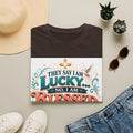 They Say I Am Lucky No, I Am Blessed T-Shirt — Christian Faith Tee