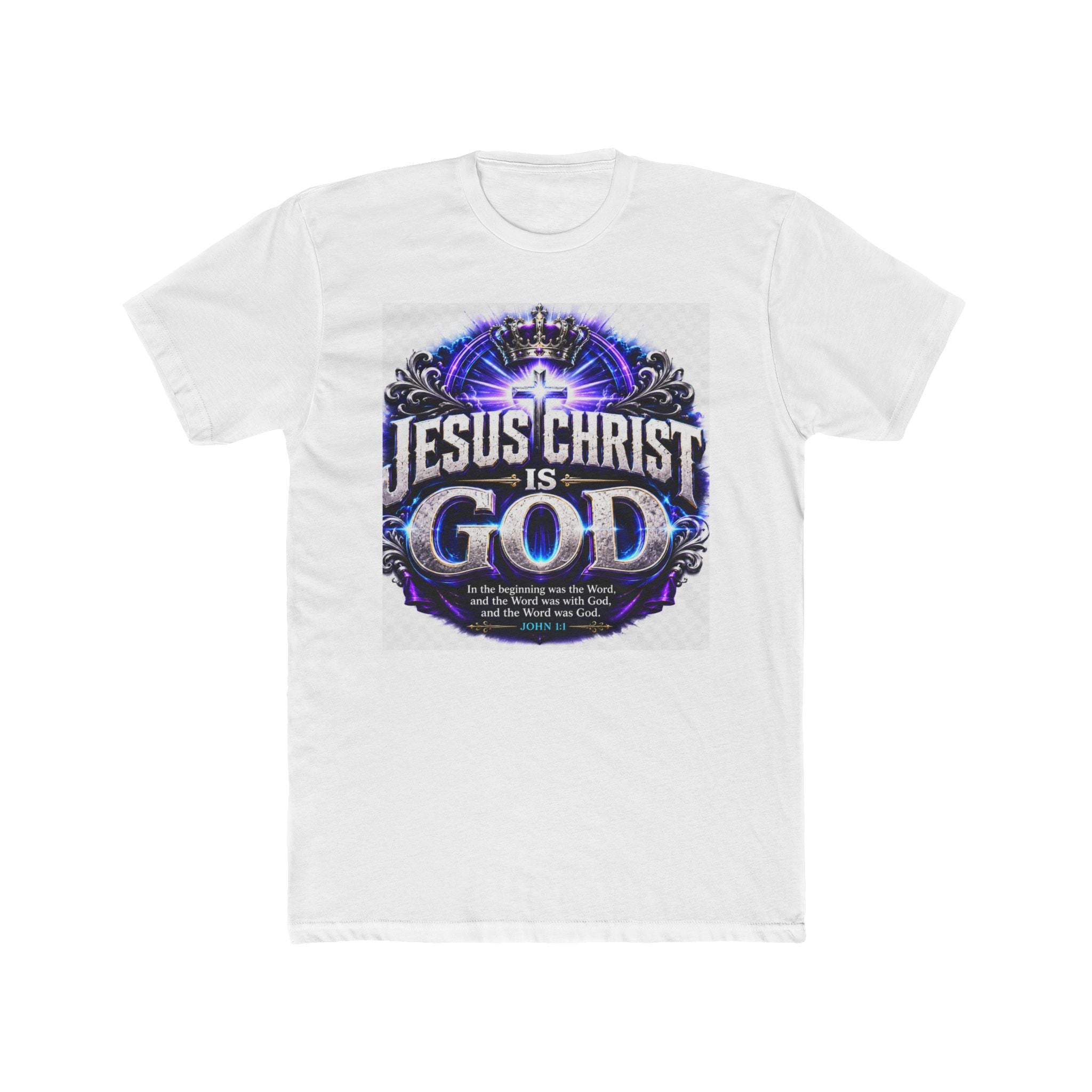 Jesus Christ Is God T-Shirt — Christian Faith Graphic Tee
