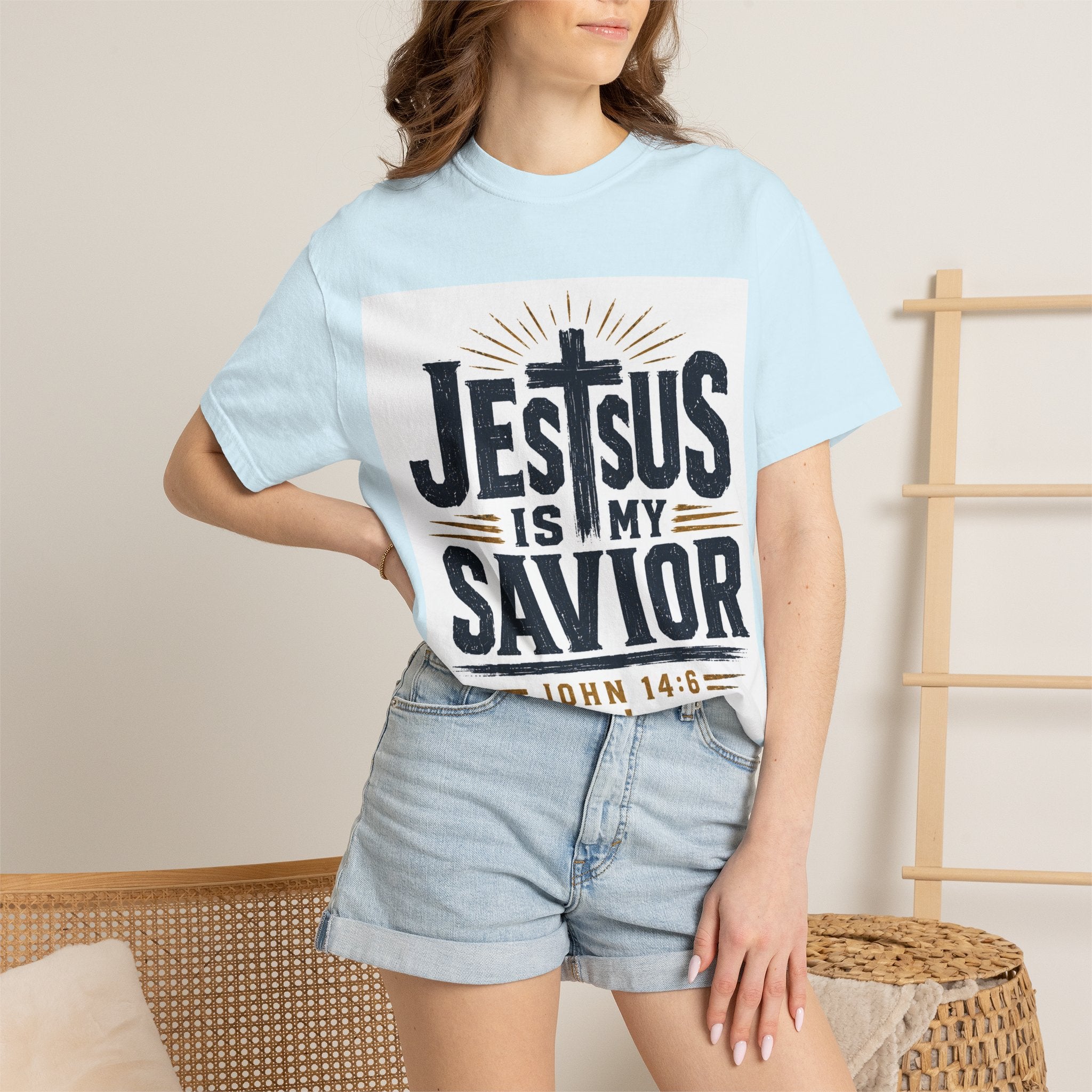 Jesus Is My Savior T-Shirt — John 14:6 Christian Faith Tee