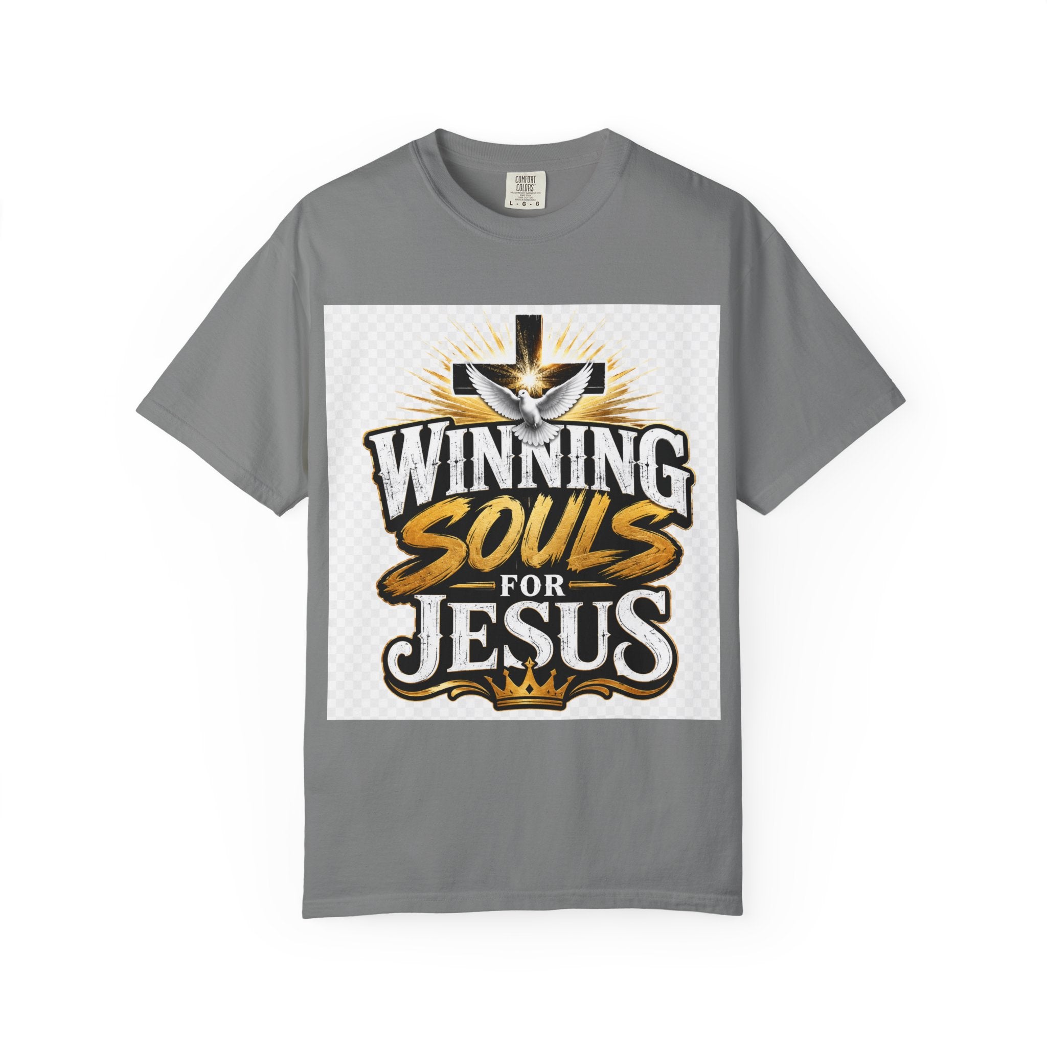 Winning Souls for Jesus T-Shirt — Christian Faith Ministry Graphic Tee