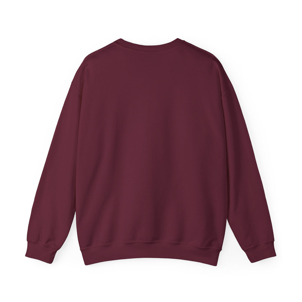 Crewneck Sweatshirt — "The Lord Is My Strength and My Shield" Psalm 28:7 Christian Pullover