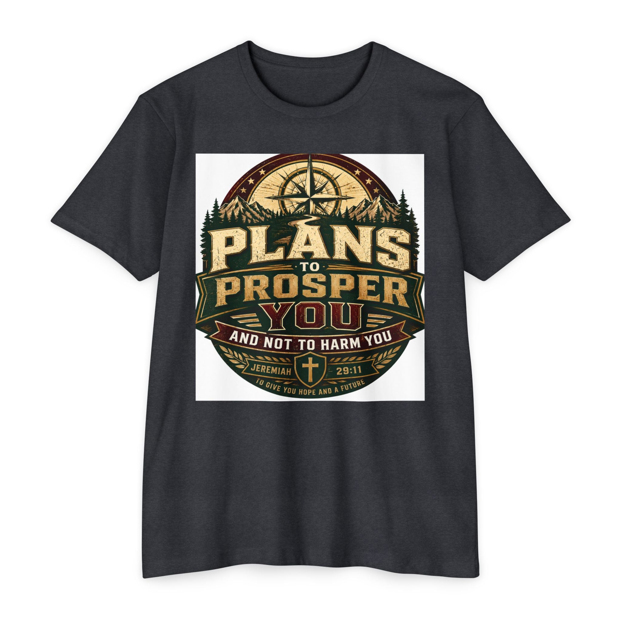 T-Shirt — "Plans to Prosper You" Inspirational Christian Tee