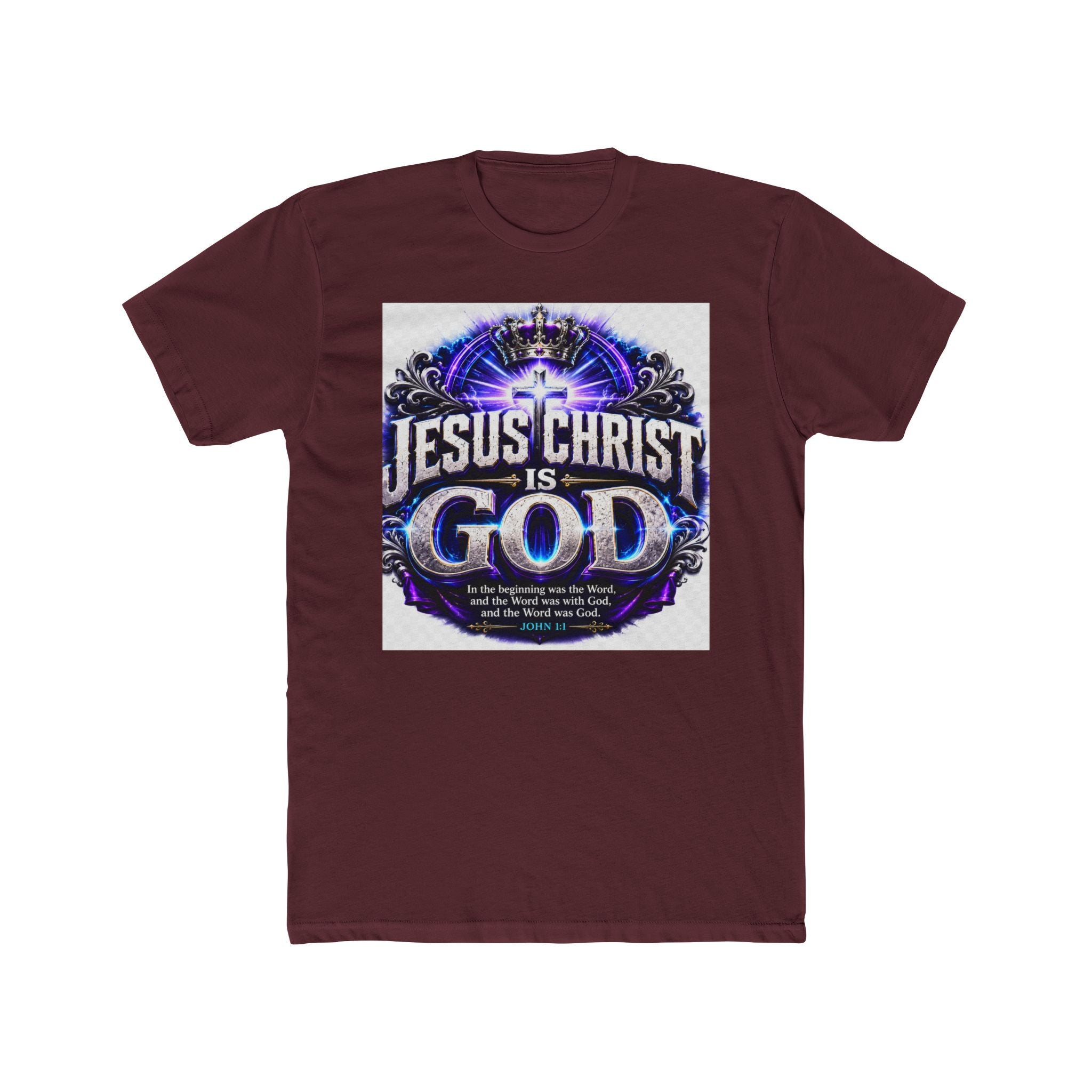 Jesus Christ Is God T-Shirt — Christian Faith Graphic Tee