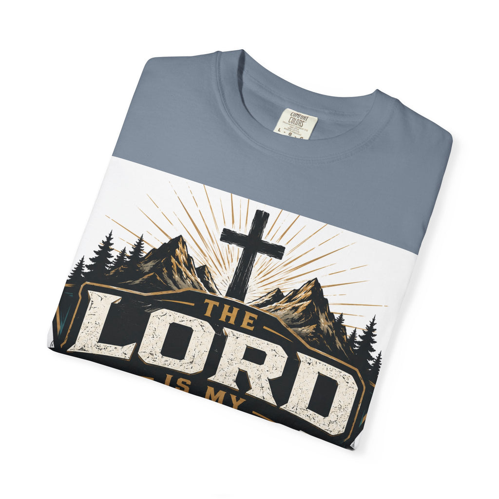 Christian T-Shirt — "The Lord Is My Light" Faith Graphic Tee