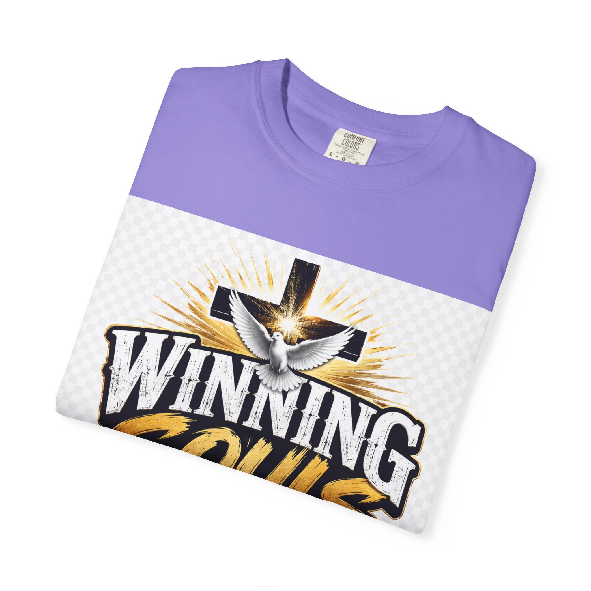 Winning Souls for Jesus T-Shirt — Christian Faith Ministry Graphic Tee