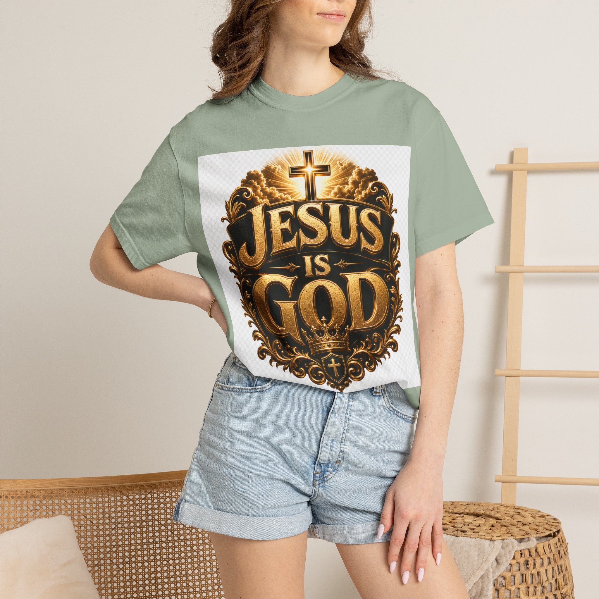 Jesus Is God T-Shirt — Bold Christian Faith Graphic Tee