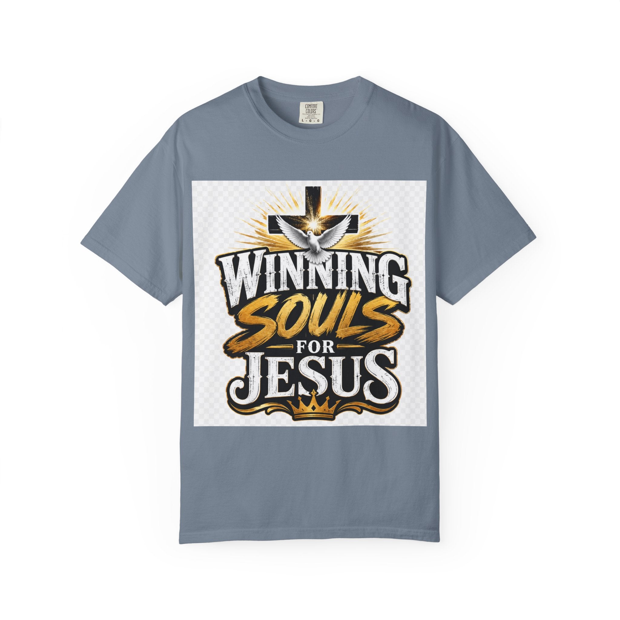 Winning Souls for Jesus T-Shirt — Christian Faith Ministry Graphic Tee