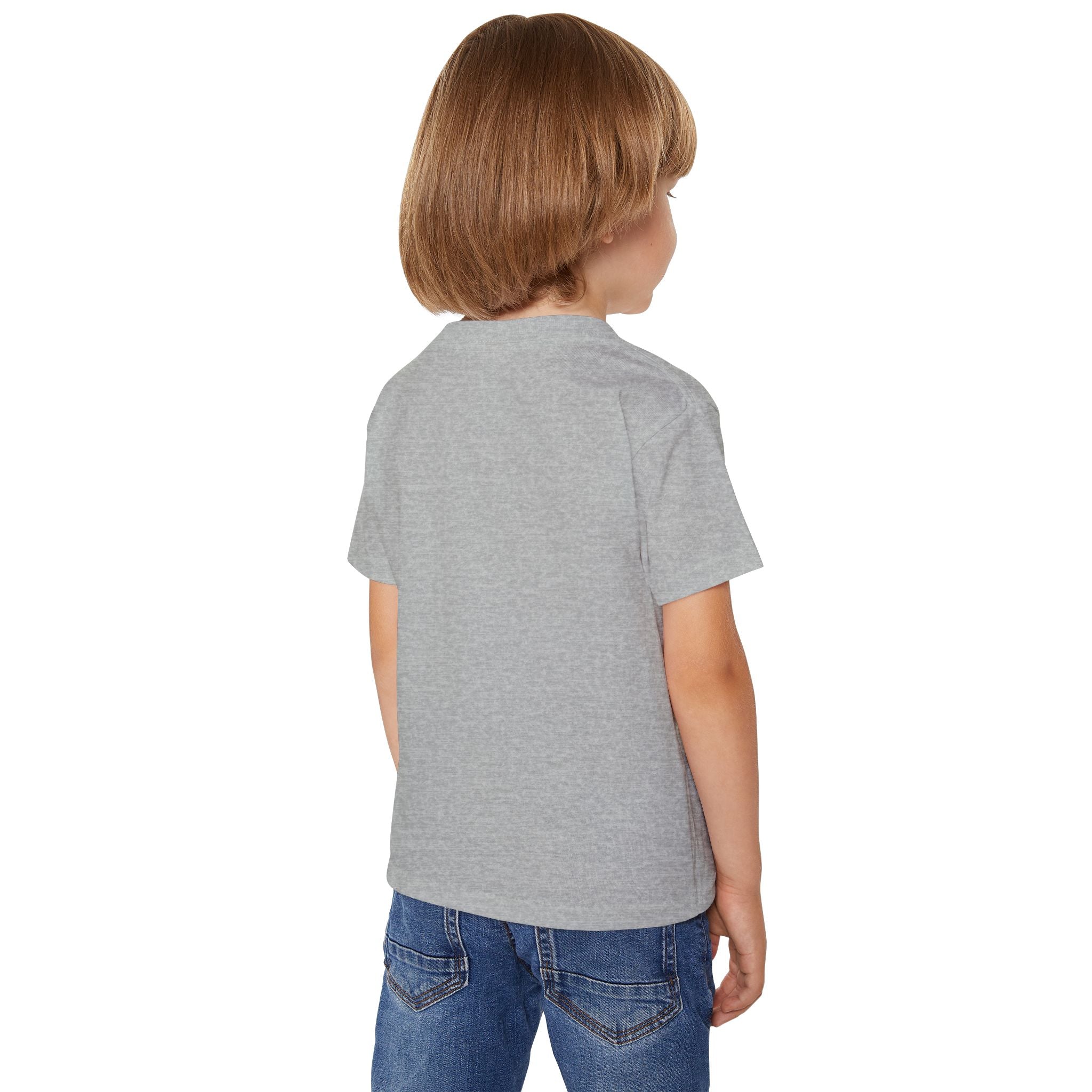 Toddler T-Shirt — "Jesus Is My Savior" Colorful Christian Kids Tee (Luke 2:11)