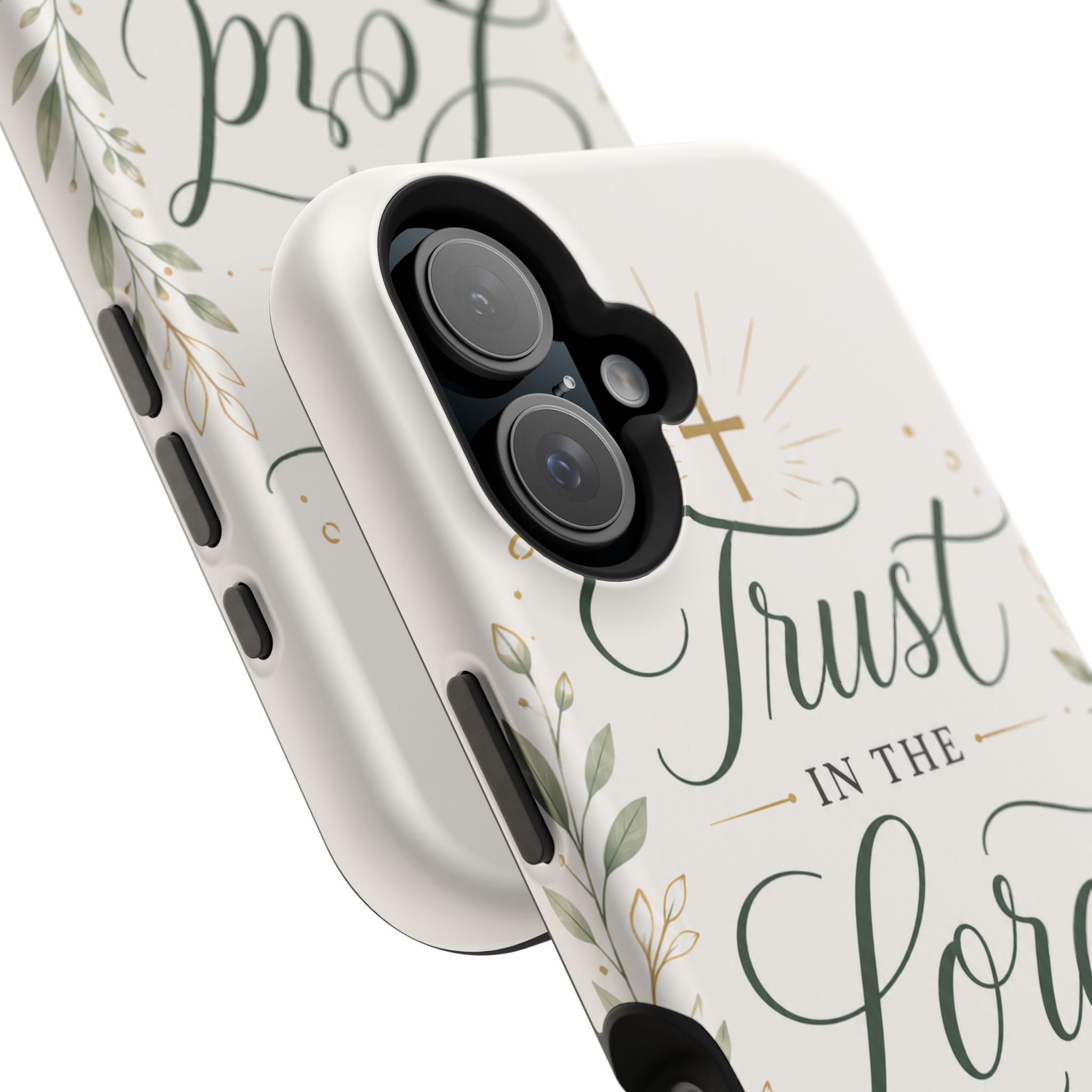 Phone Case — "Trust in the Lord with All Your Heart" Christian Magnetic Impact-Resistant Case