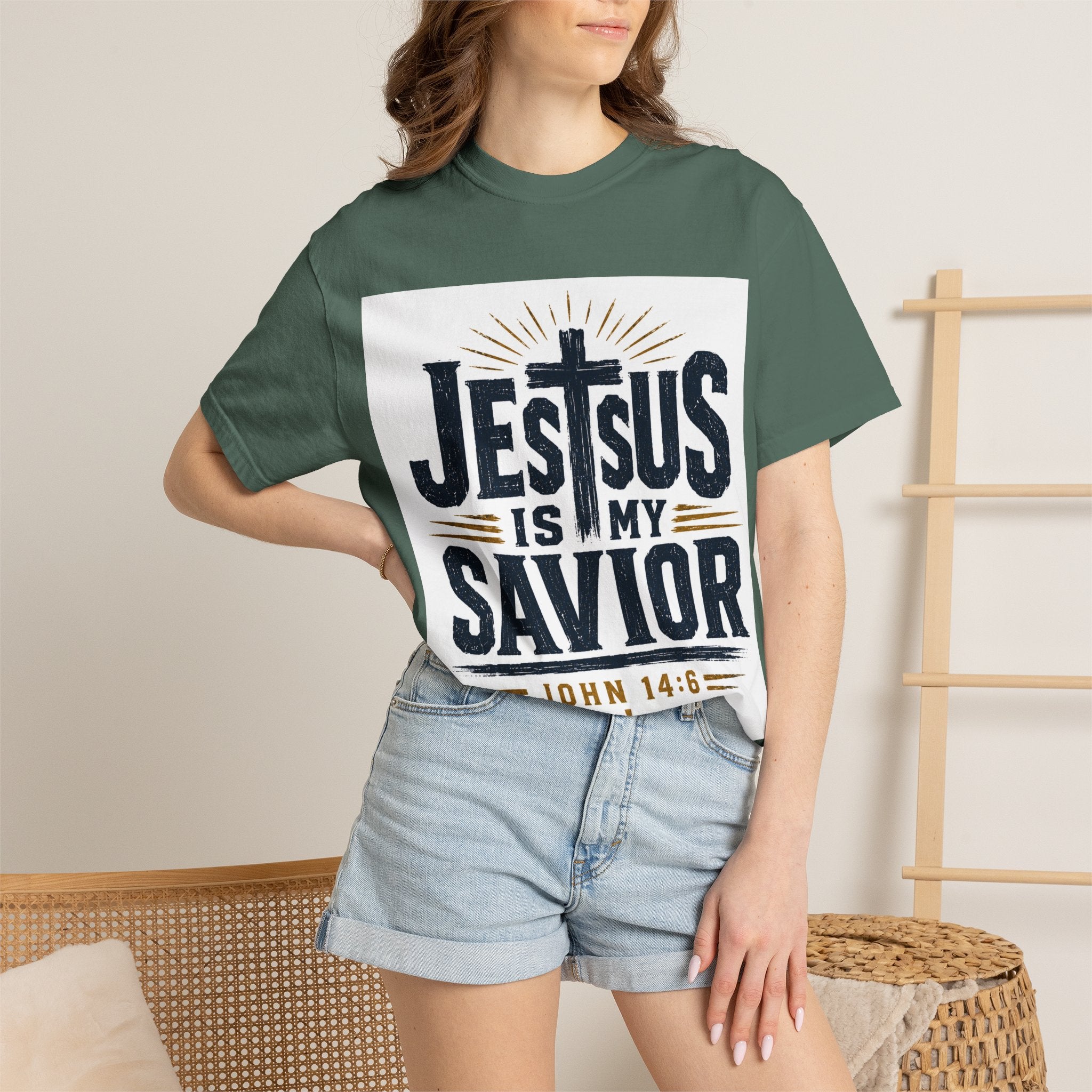 Jesus Is My Savior T-Shirt — John 14:6 Christian Faith Tee