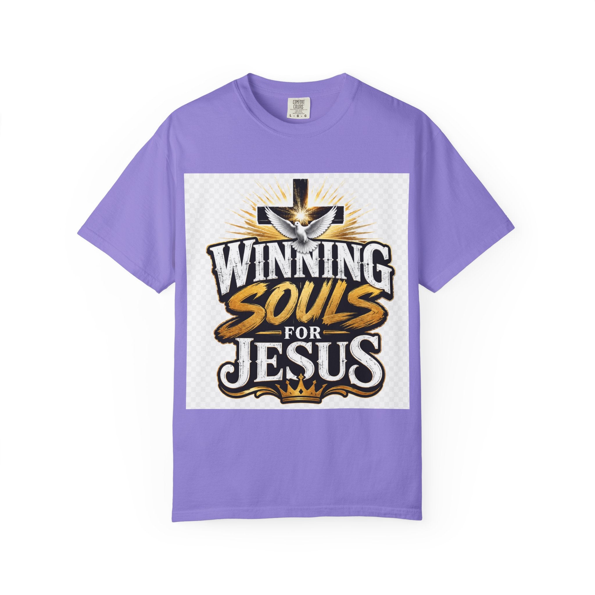 Winning Souls for Jesus T-Shirt — Christian Faith Ministry Graphic Tee