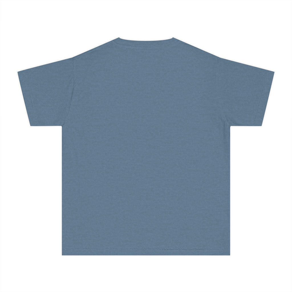Youth Tee - "Little Blessing" Kids Shirt with Rainbow & Psalm 127:3 Design