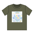 Kids T-Shirt – “Little Blessing” Pastel Rainbow Christian Tee (Youth)