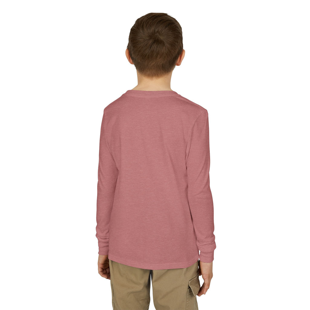 God's Plan Youth Long Sleeve Tee — "God's Plan Is Greater Than My Plans" Christian Kids Shirt