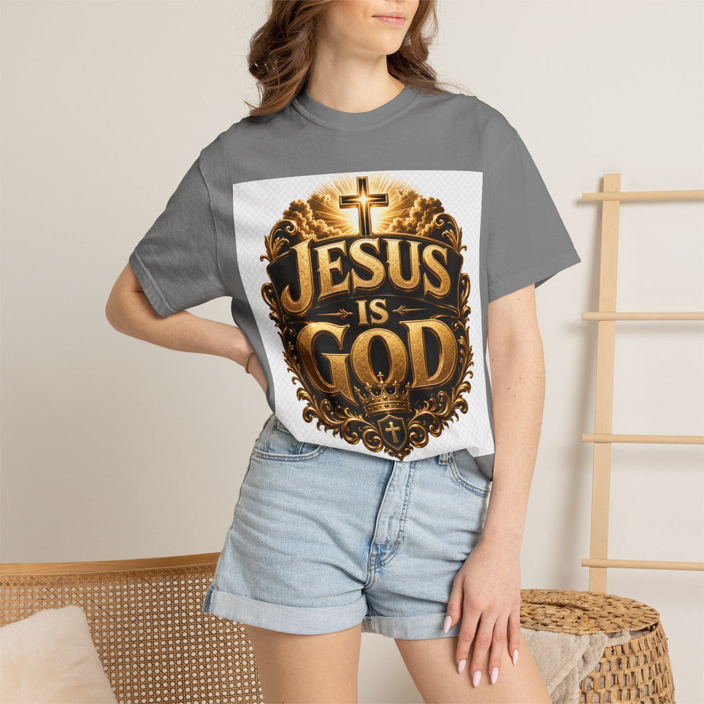 Jesus Is God T-Shirt — Bold Christian Faith Graphic Tee