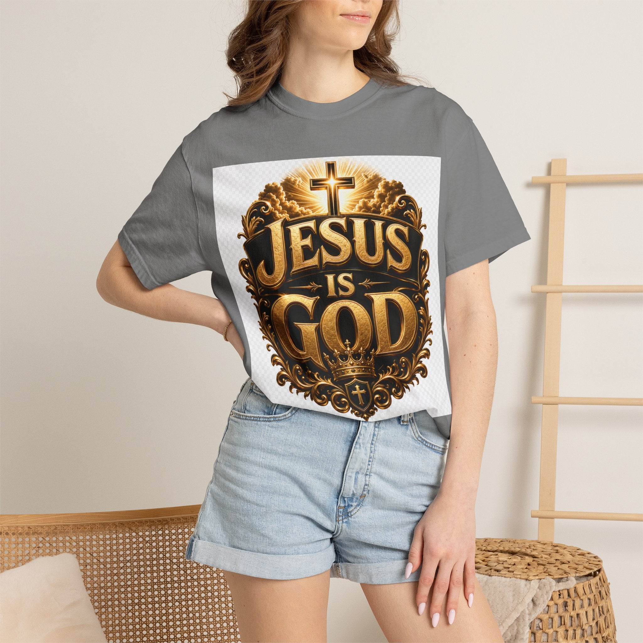 Jesus Is God T-Shirt — Bold Christian Faith Graphic Tee