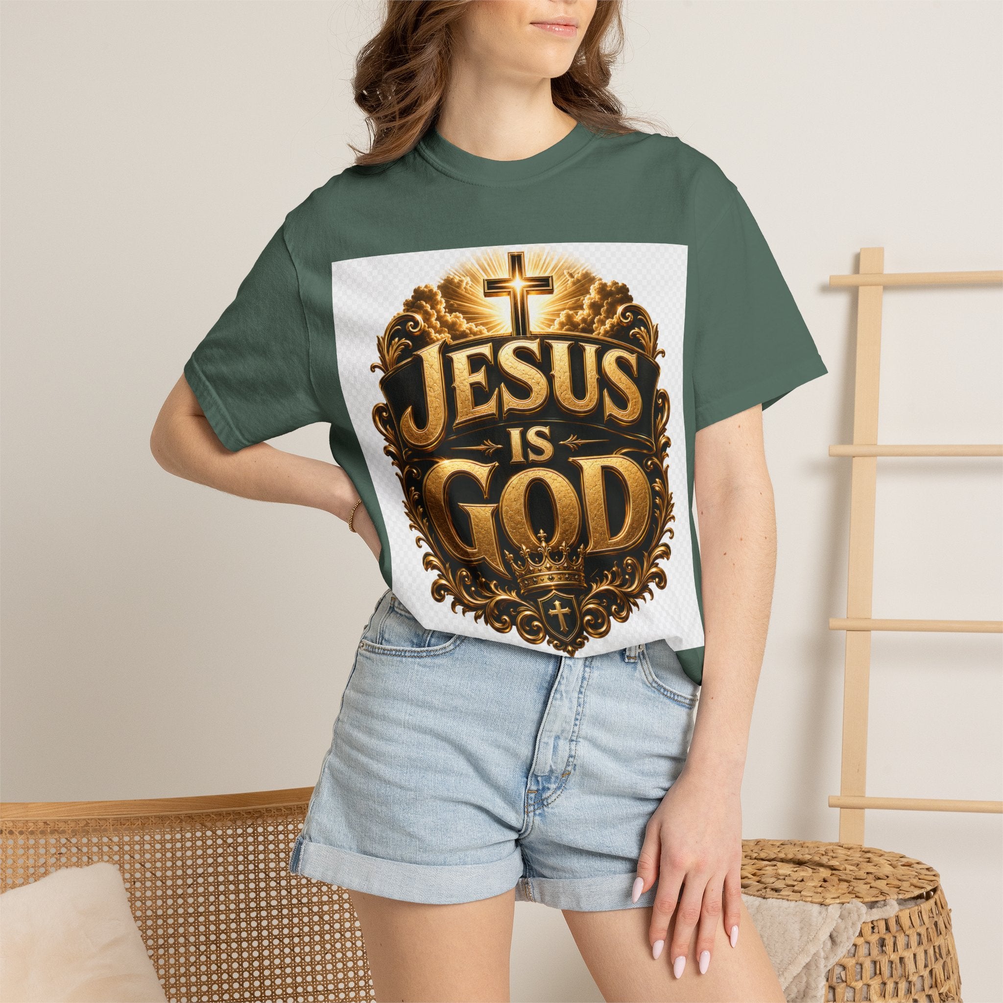 Jesus Is God T-Shirt — Bold Christian Faith Graphic Tee