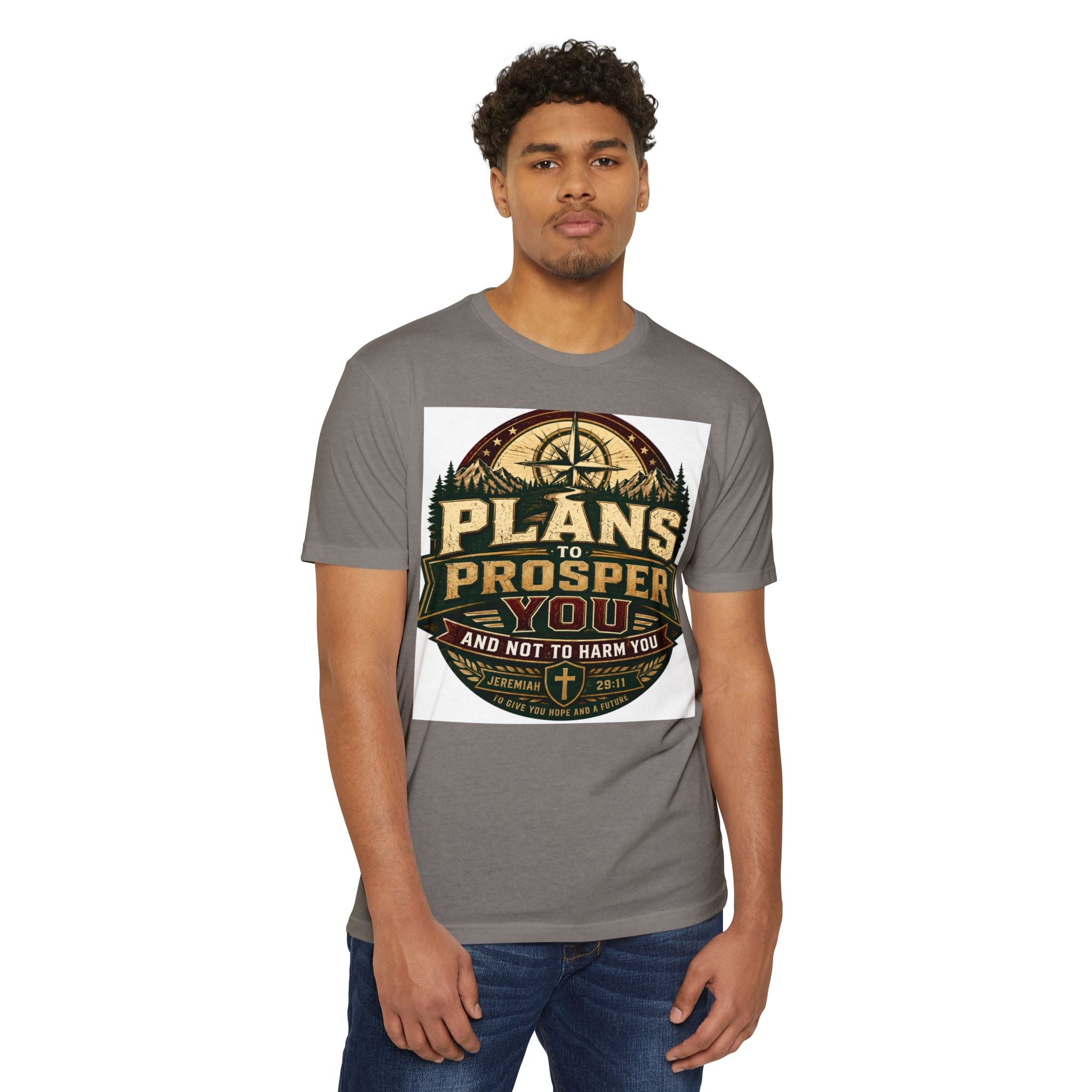 T-Shirt — "Plans to Prosper You" Inspirational Christian Tee