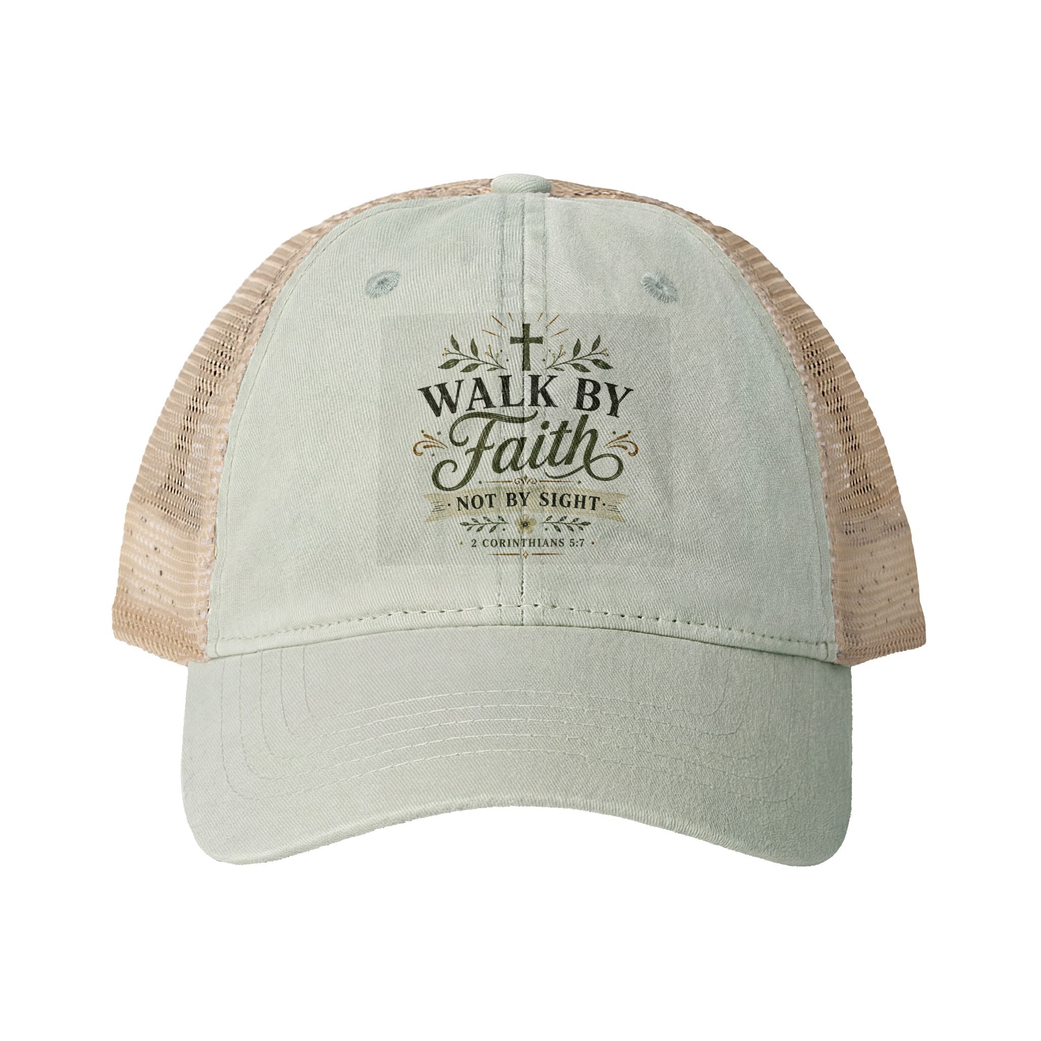 Women's Washed Mesh-Back Cap