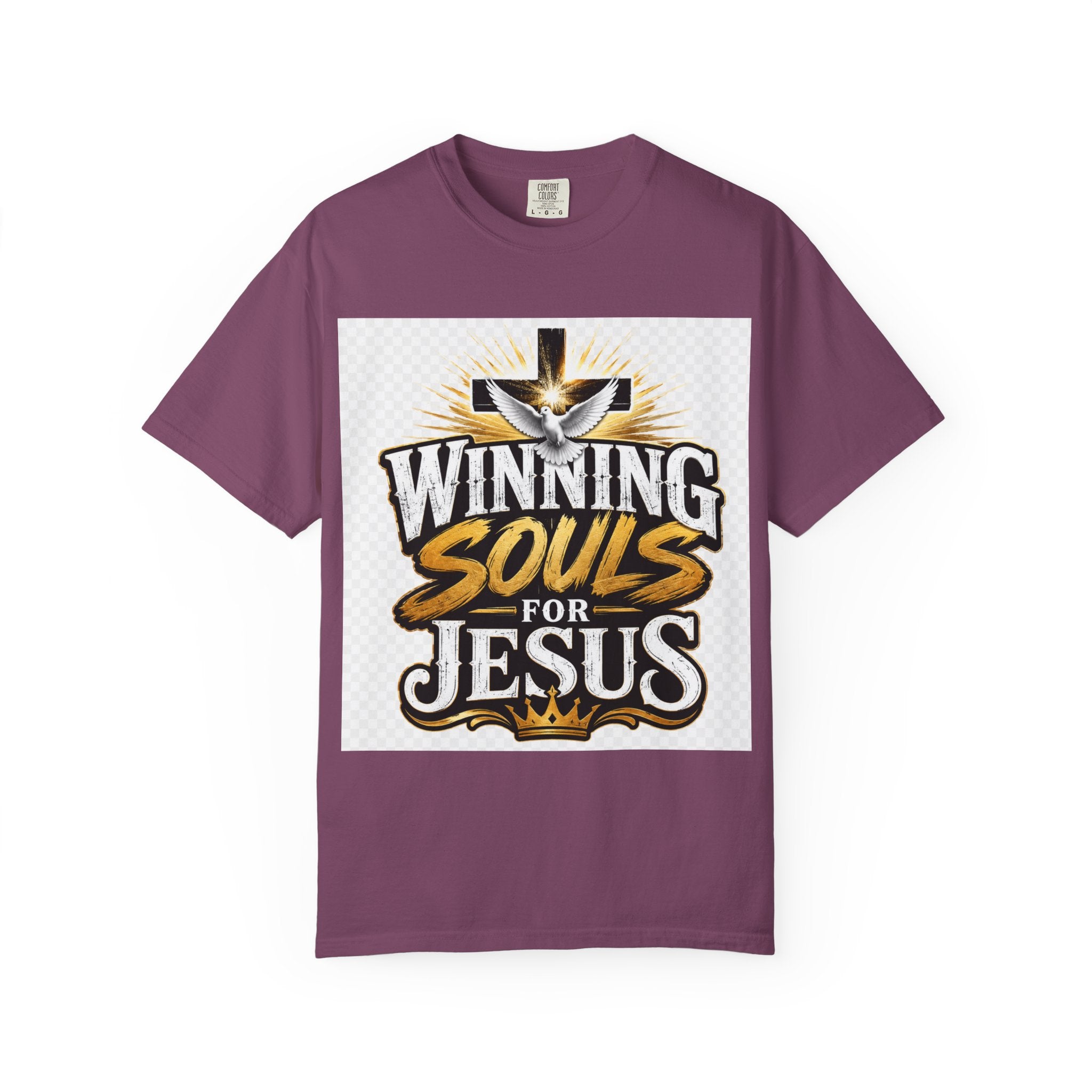 Winning Souls for Jesus T-Shirt — Christian Faith Ministry Graphic Tee