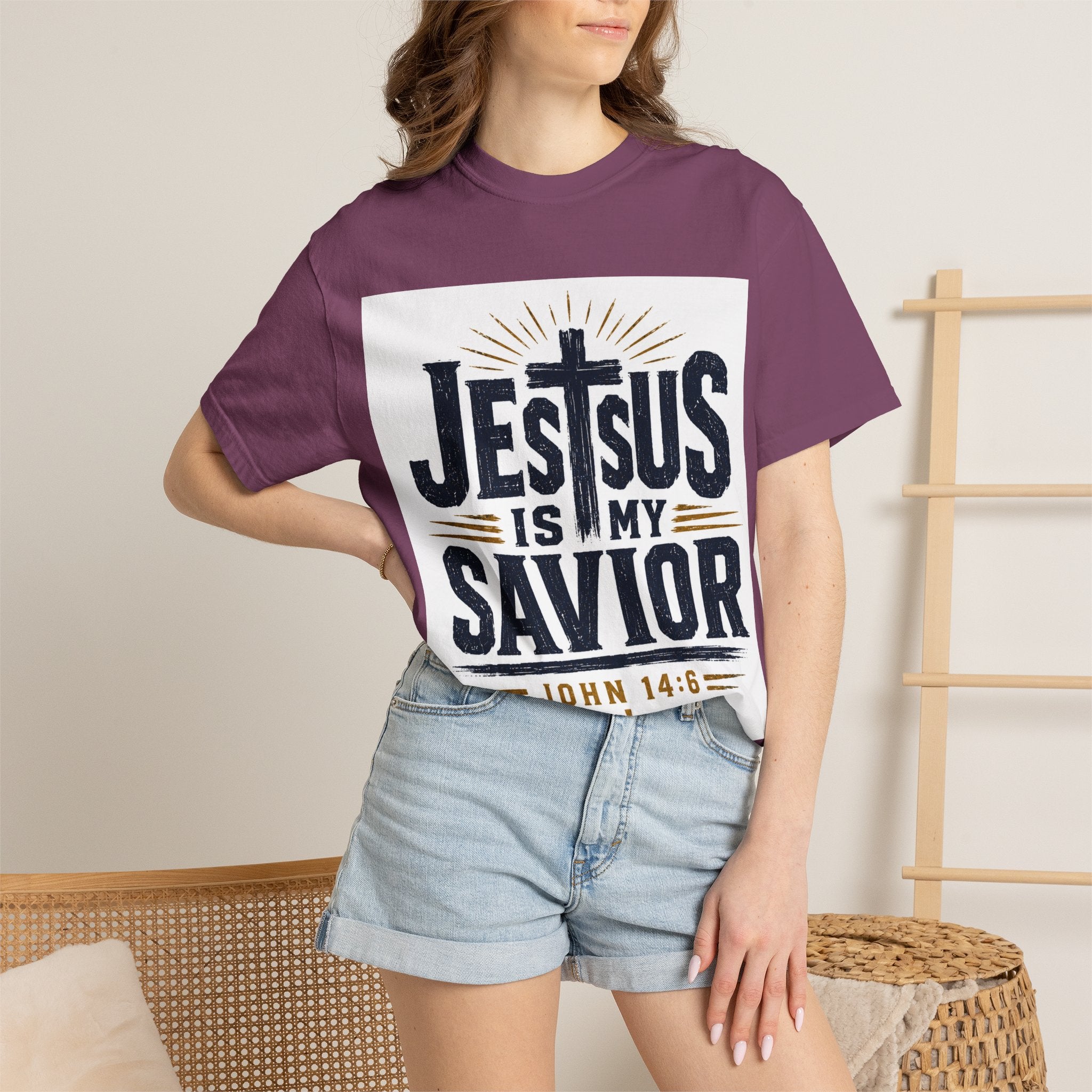 Jesus Is My Savior T-Shirt — John 14:6 Christian Faith Tee