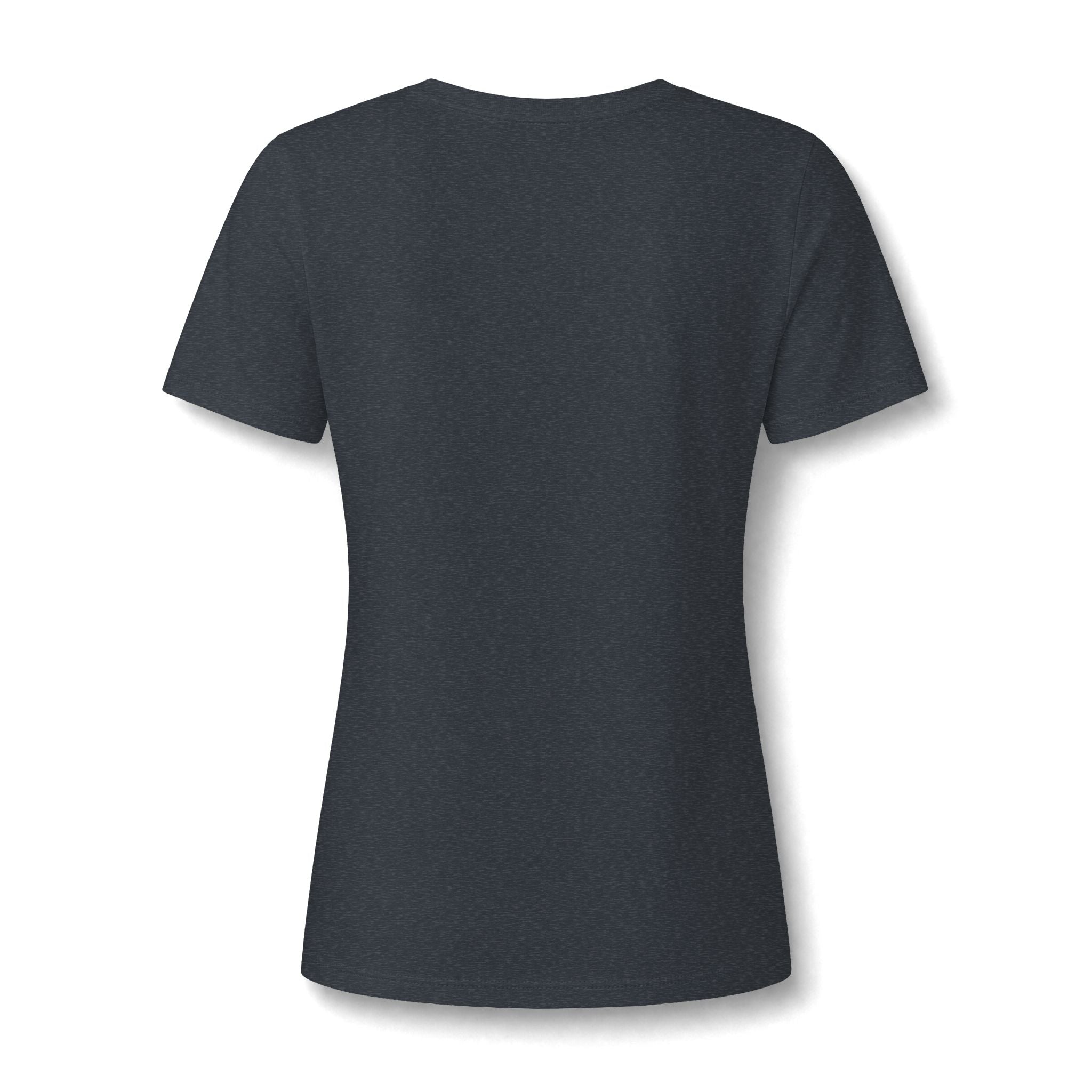 Christian V-Neck Tee — "I Am Winning Souls for Jesus" Floral Design