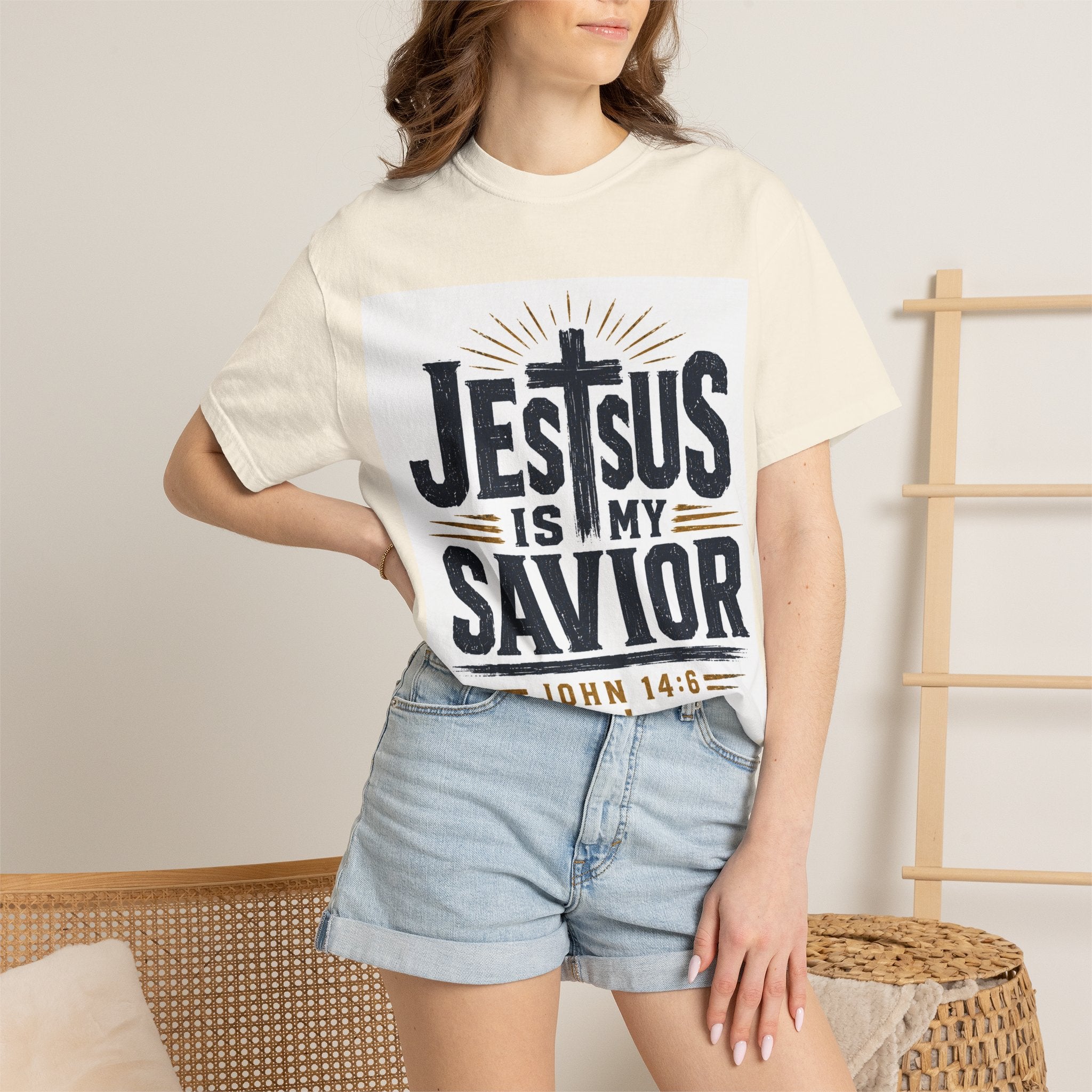 Jesus Is My Savior T-Shirt — John 14:6 Christian Faith Tee