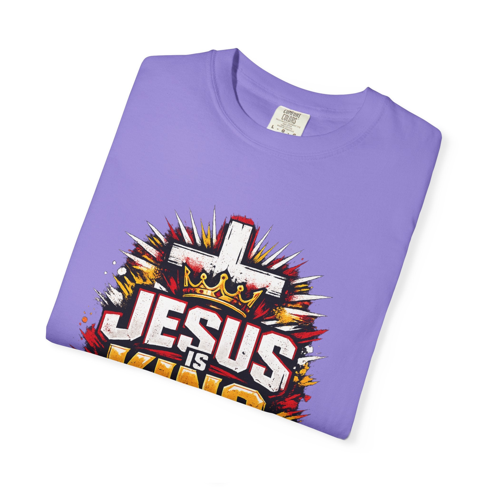 Jesus Is King T-Shirt — The Gospel Changes Everything Christian Tee