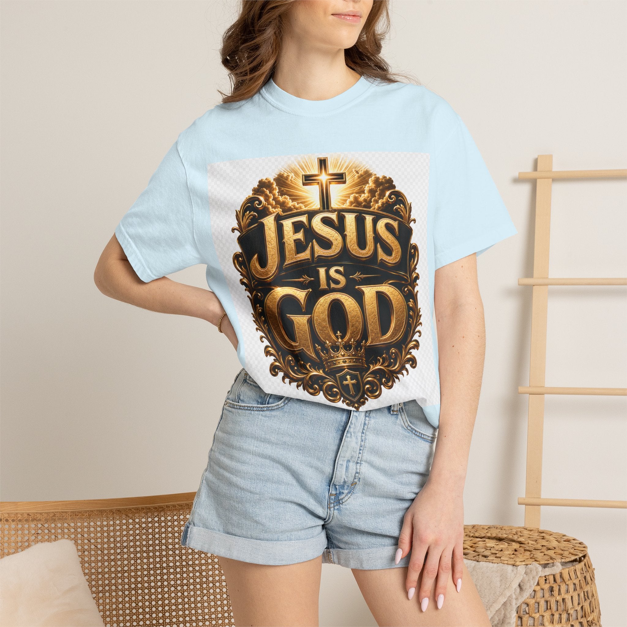 Jesus Is God T-Shirt — Bold Christian Faith Graphic Tee